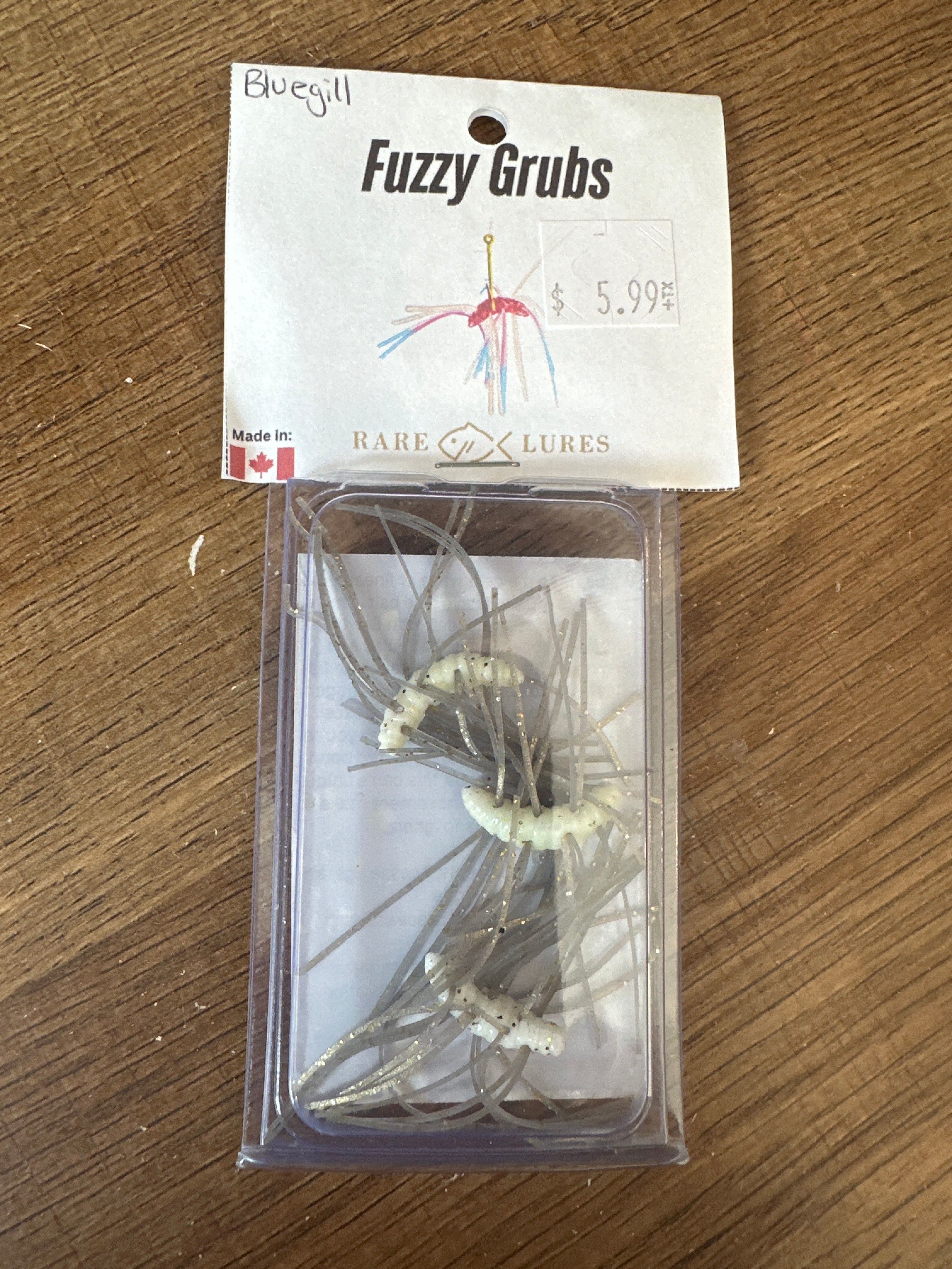 Rare Lures Fuzzy Grub