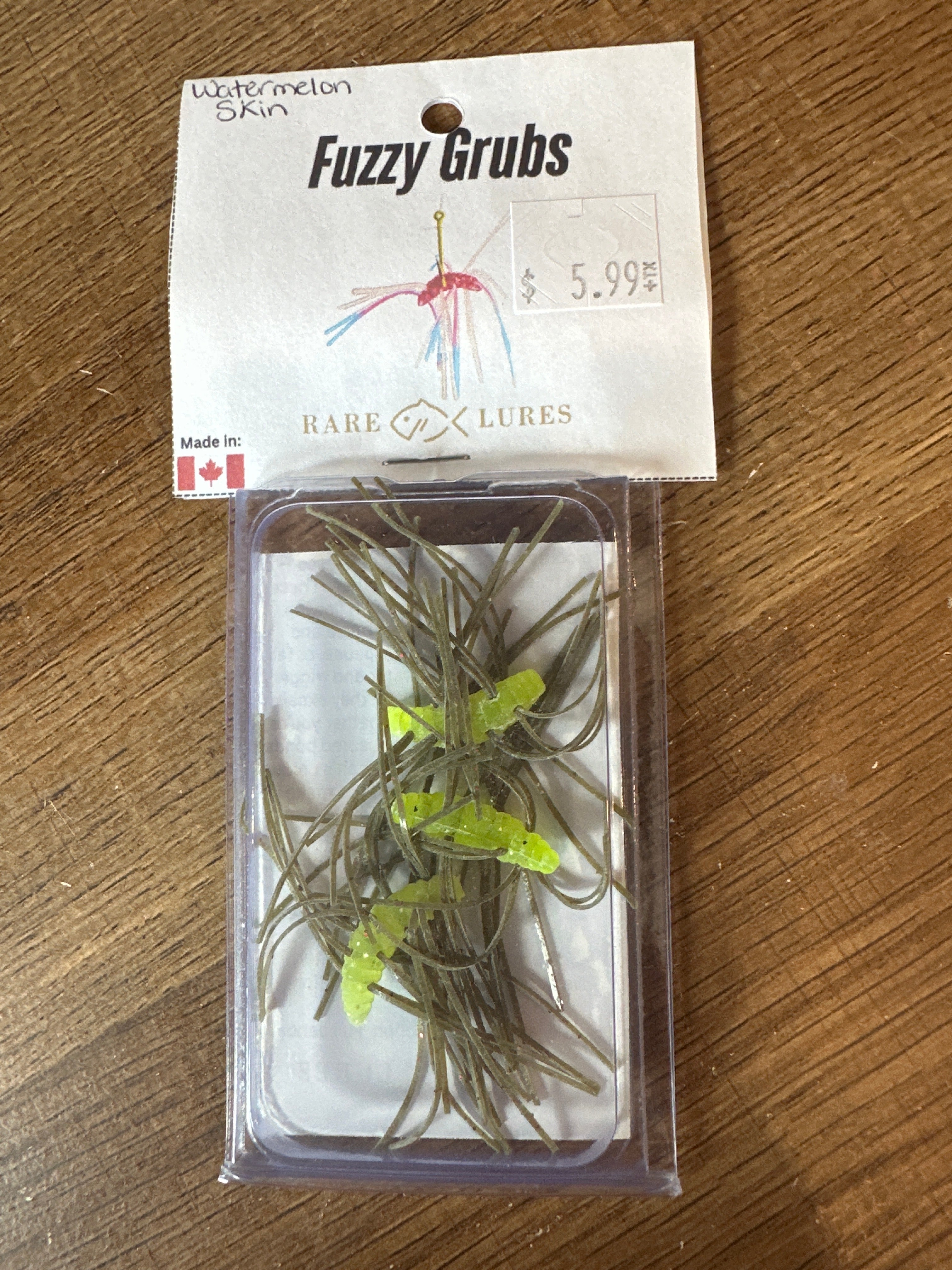 Rare Lures Fuzzy Grub