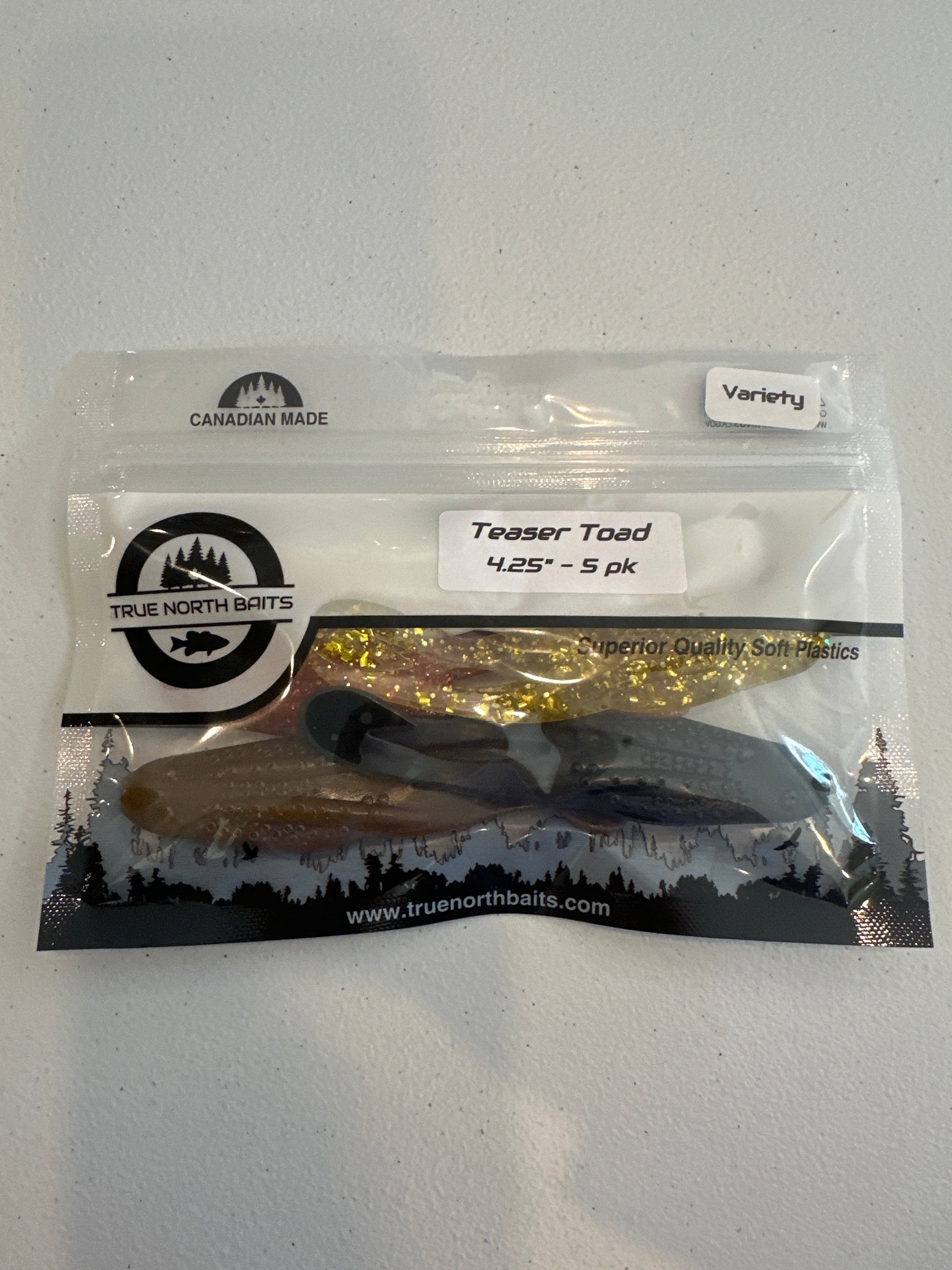 True North Baits Teaser Toads 4.25 5pcs
