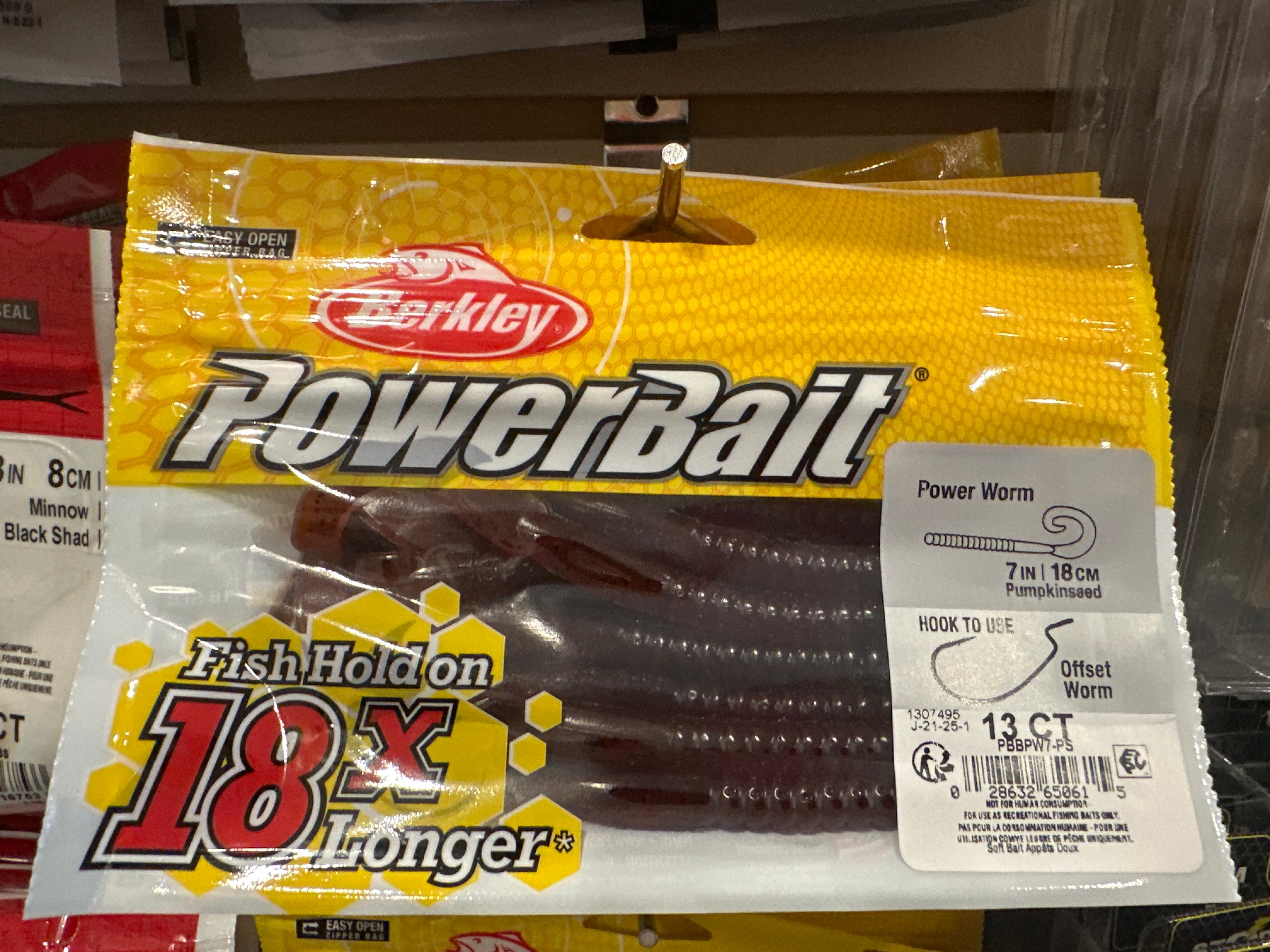 Berkley Powerbait Power Worm 7” 13pcs