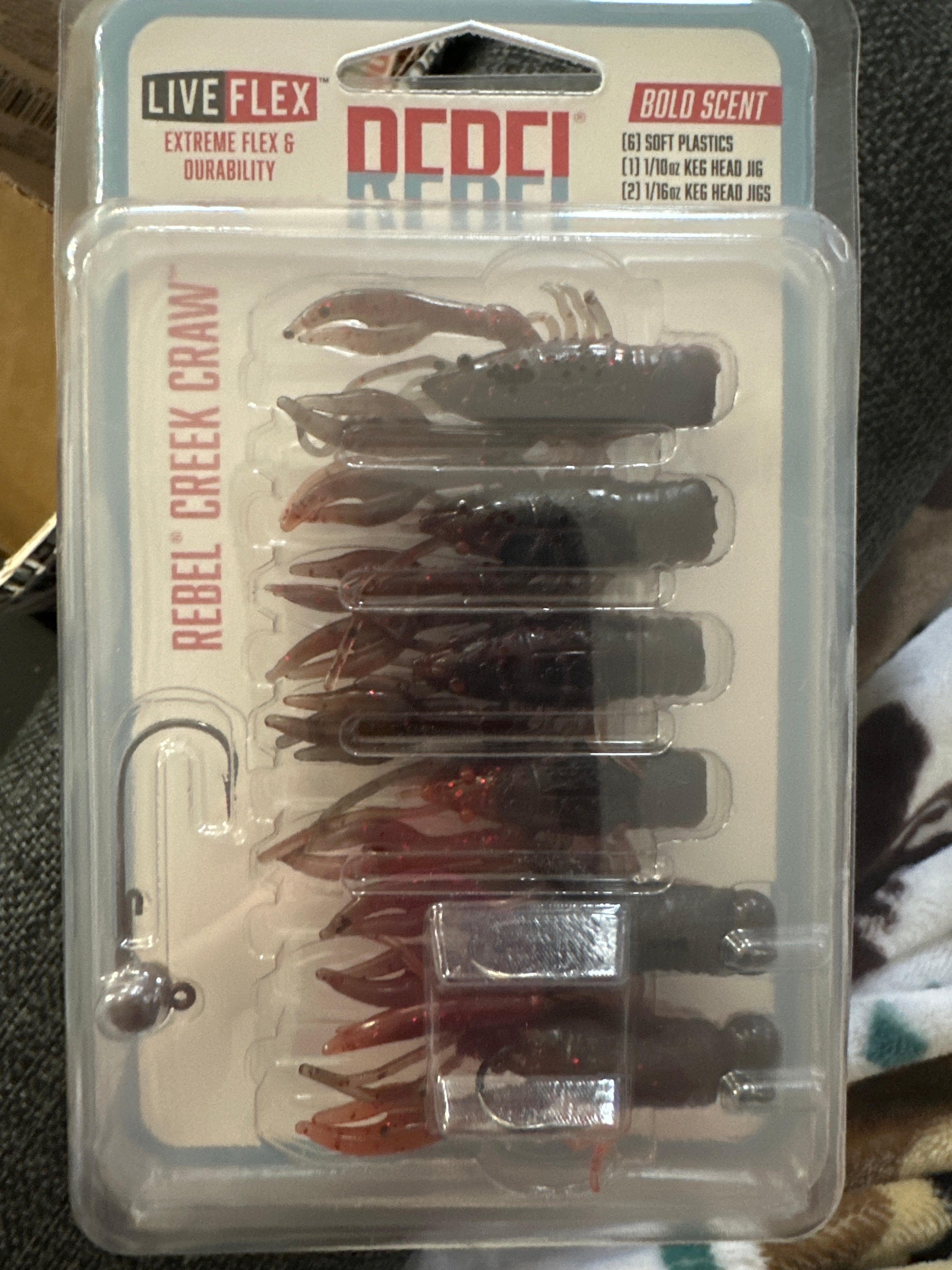 Rebel Creek Craw 6pcs
