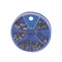 Compac Assorted Sinkers 72 pcs