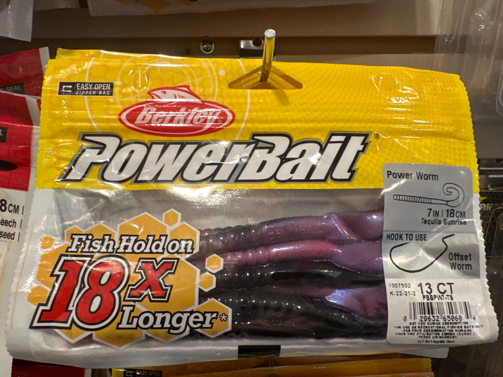 Berkley Powerbait Power Worm 7” 13pcs