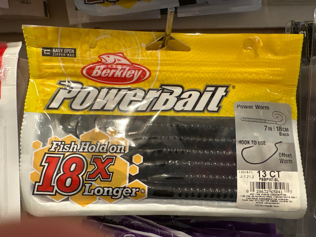 Berkley Powerbait Power Worm 7” 13pcs