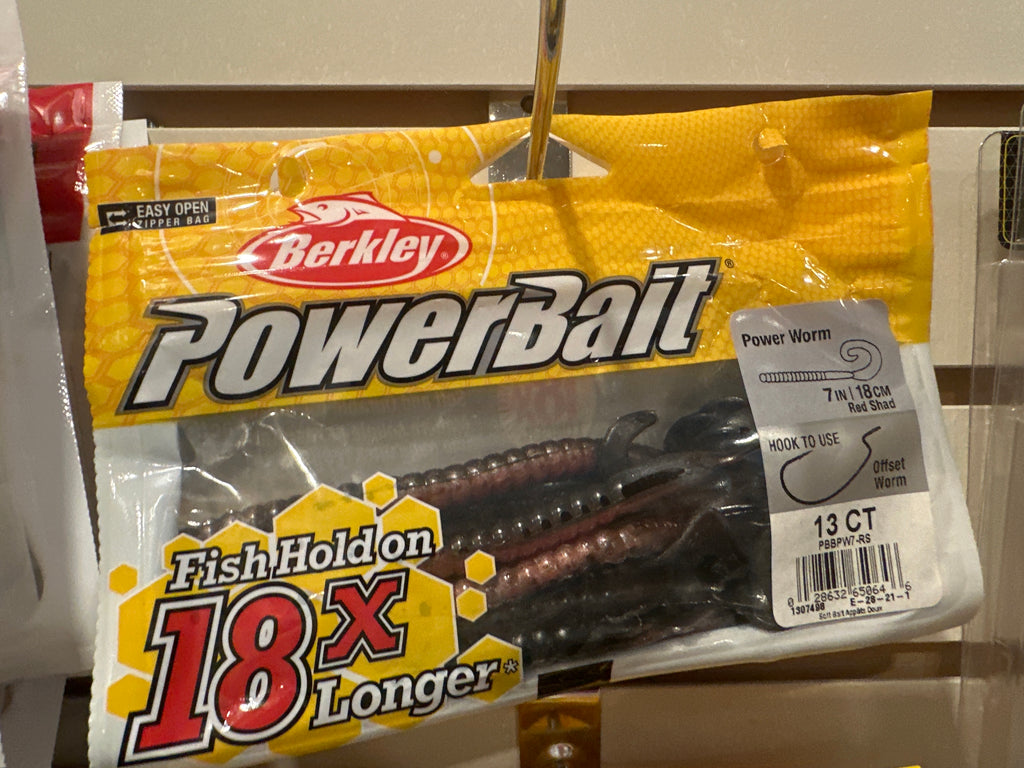 Berkley Powerbait Power Worm 7” 13pcs