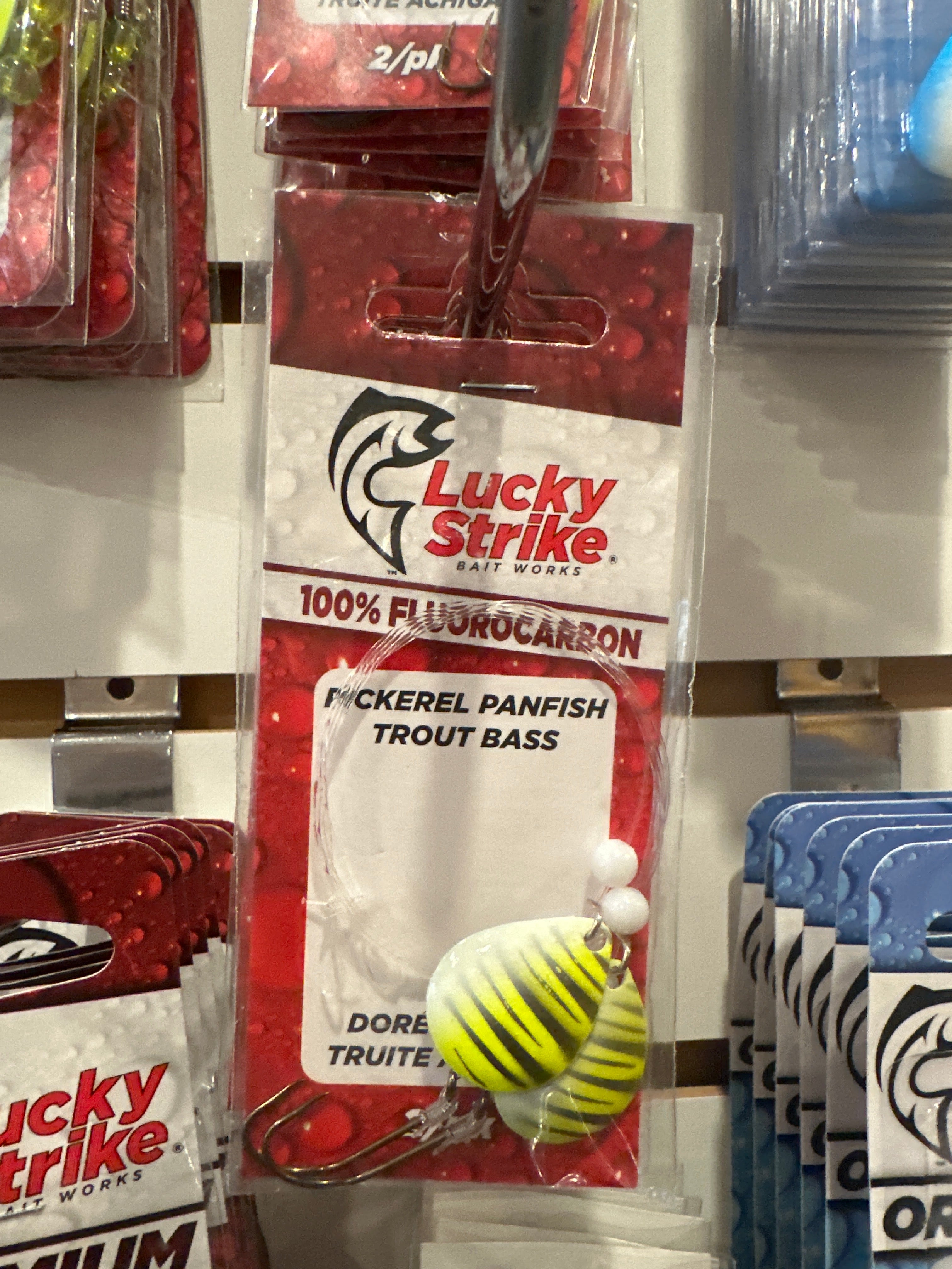 Lucky Strike Fluorocarbon Rig 2pcs