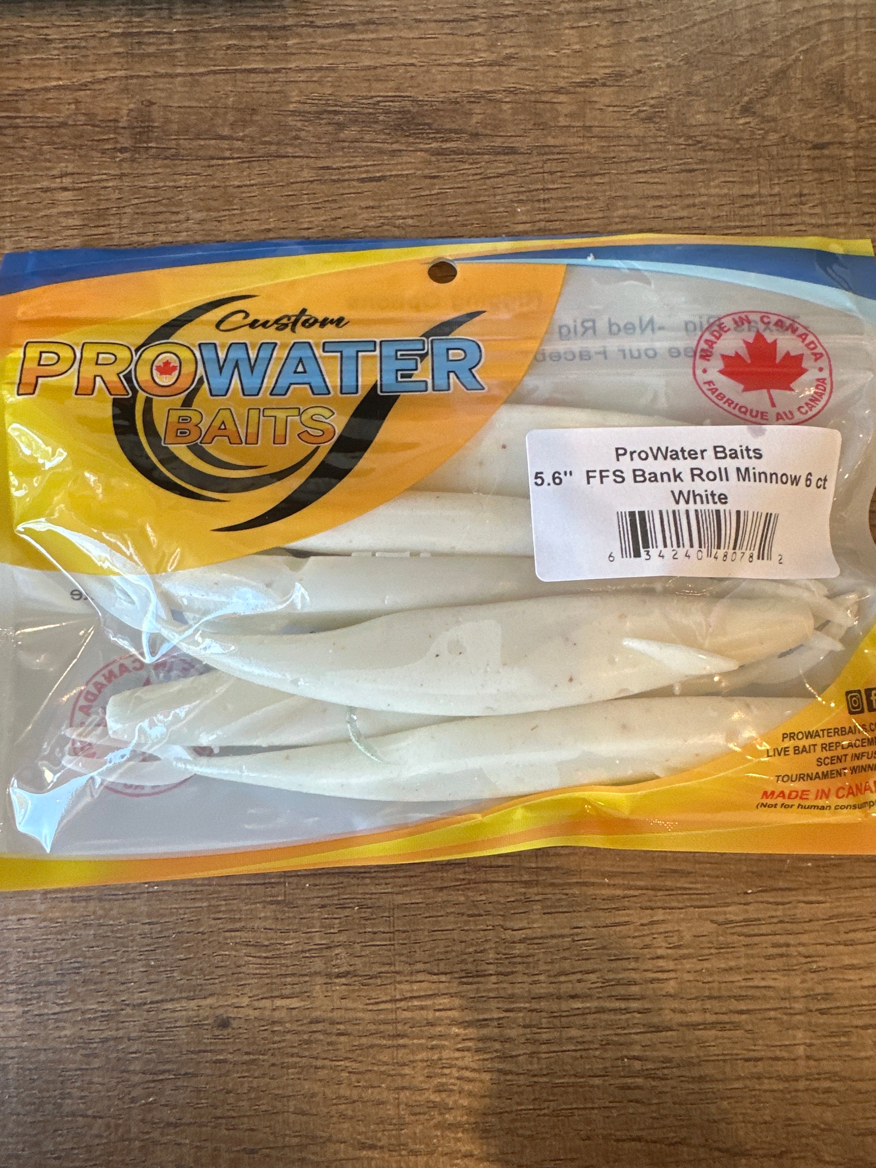 Pro Water Baits FFS Bank Roll Minnow 5.6” 6pcs