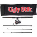 Ugly Stick GX2 Travel 4 Piece Spinning Combo