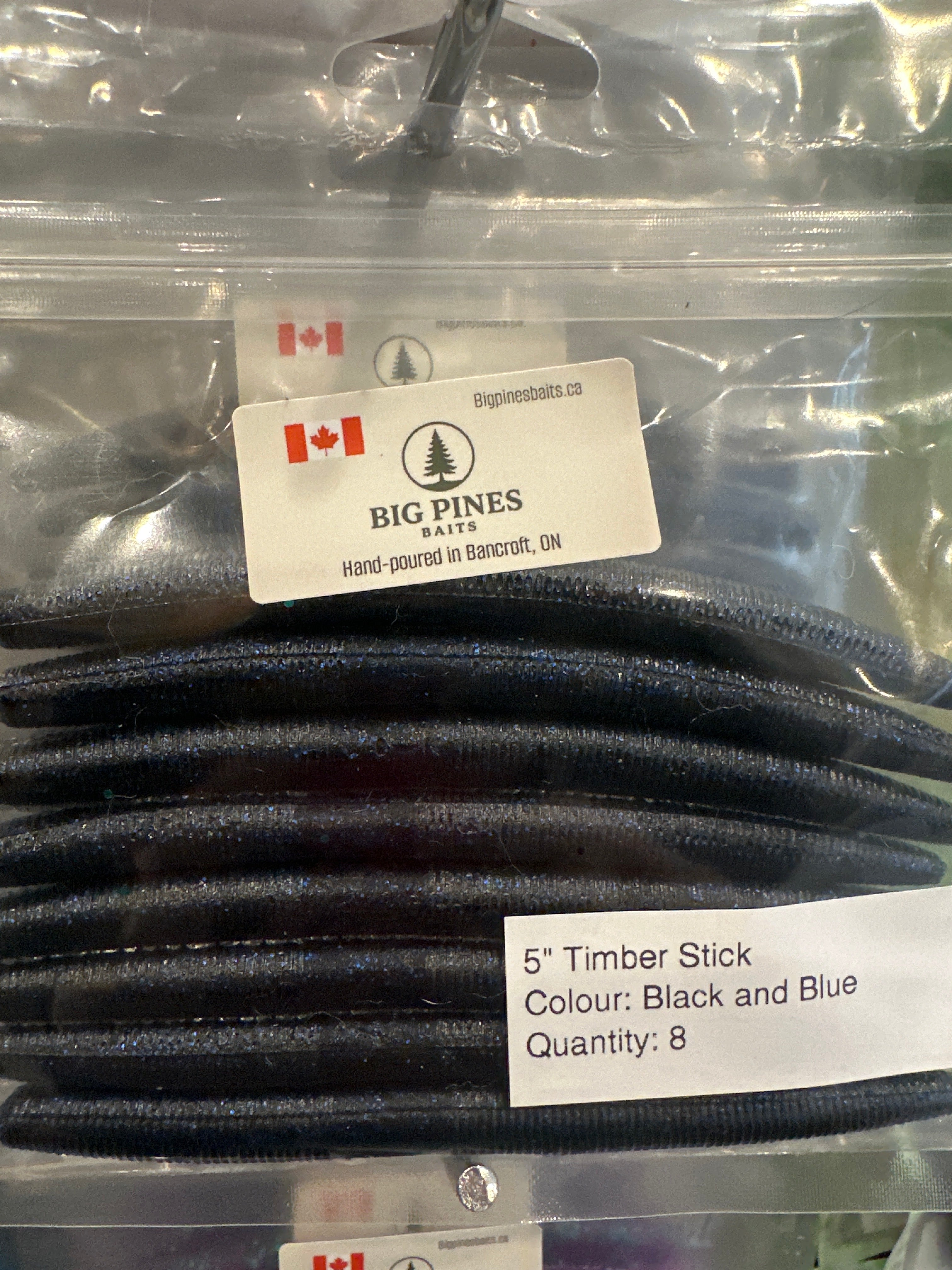 Big Pines Baits Timber Sticks 5” 8pcs
