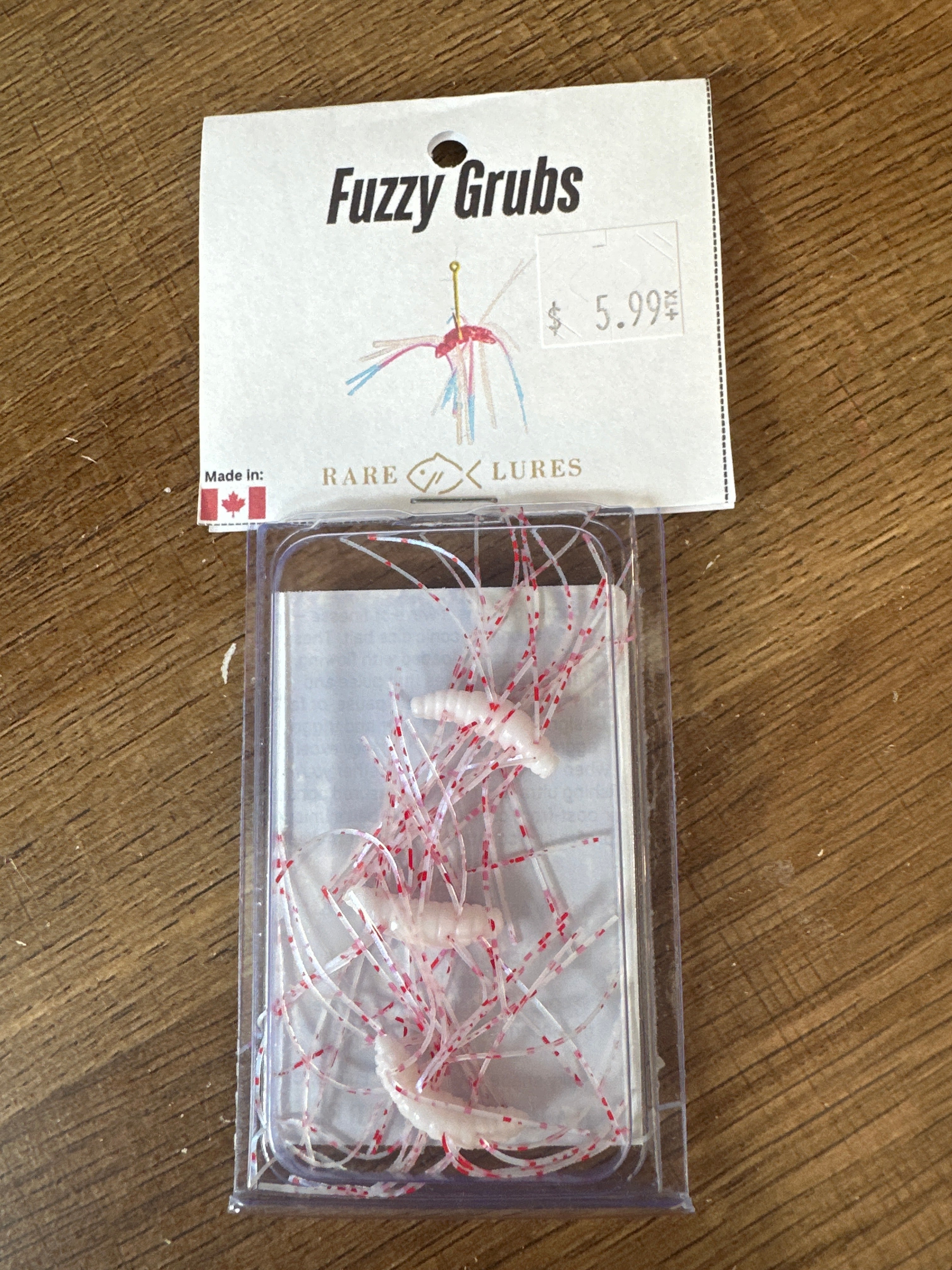 Rare Lures Fuzzy Grub