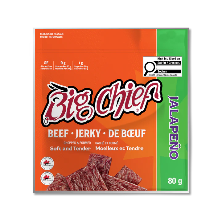 Big Chief Beef Jerky 80g