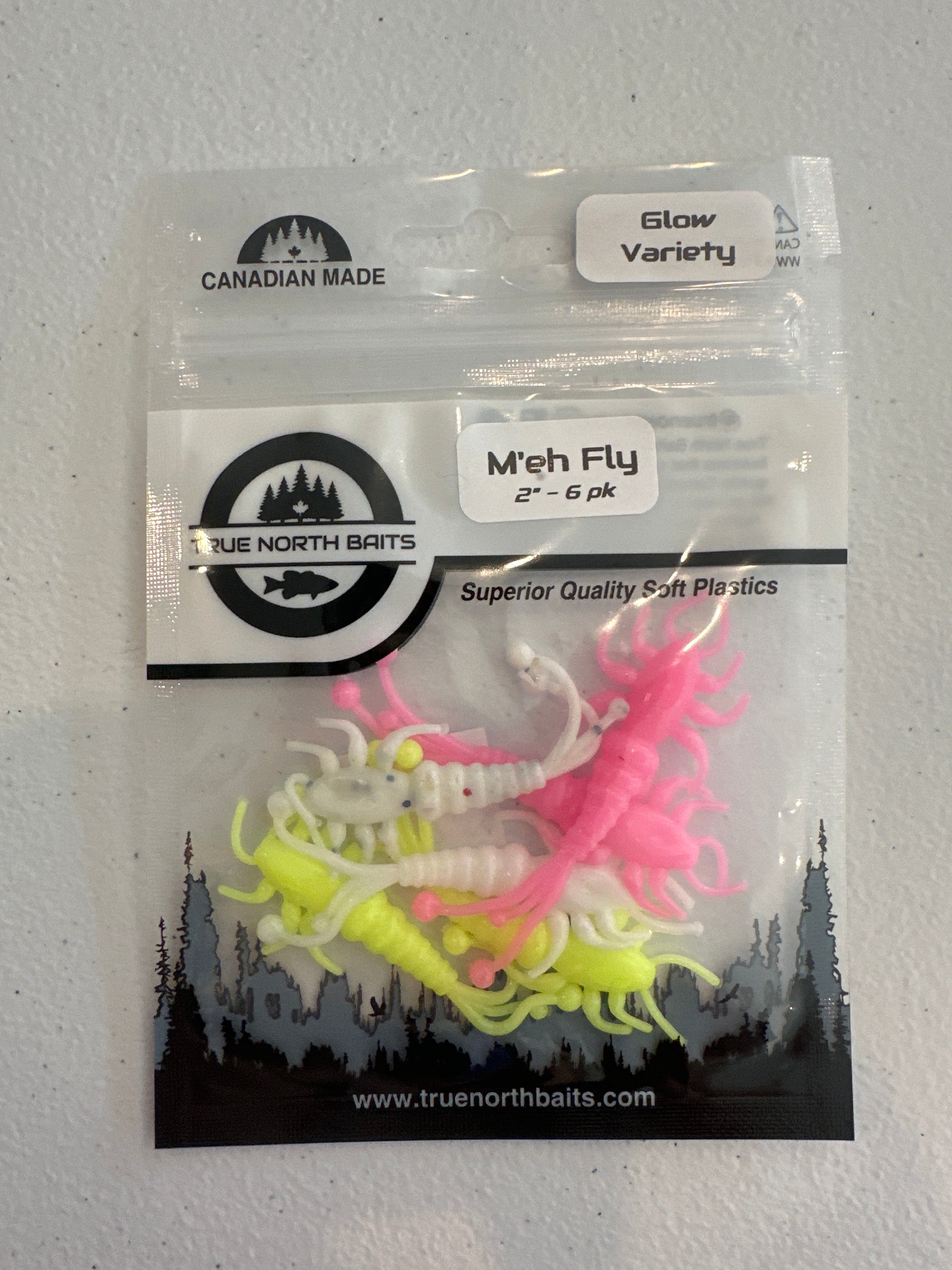 True North Baits M’eh Fly 2” 6pc