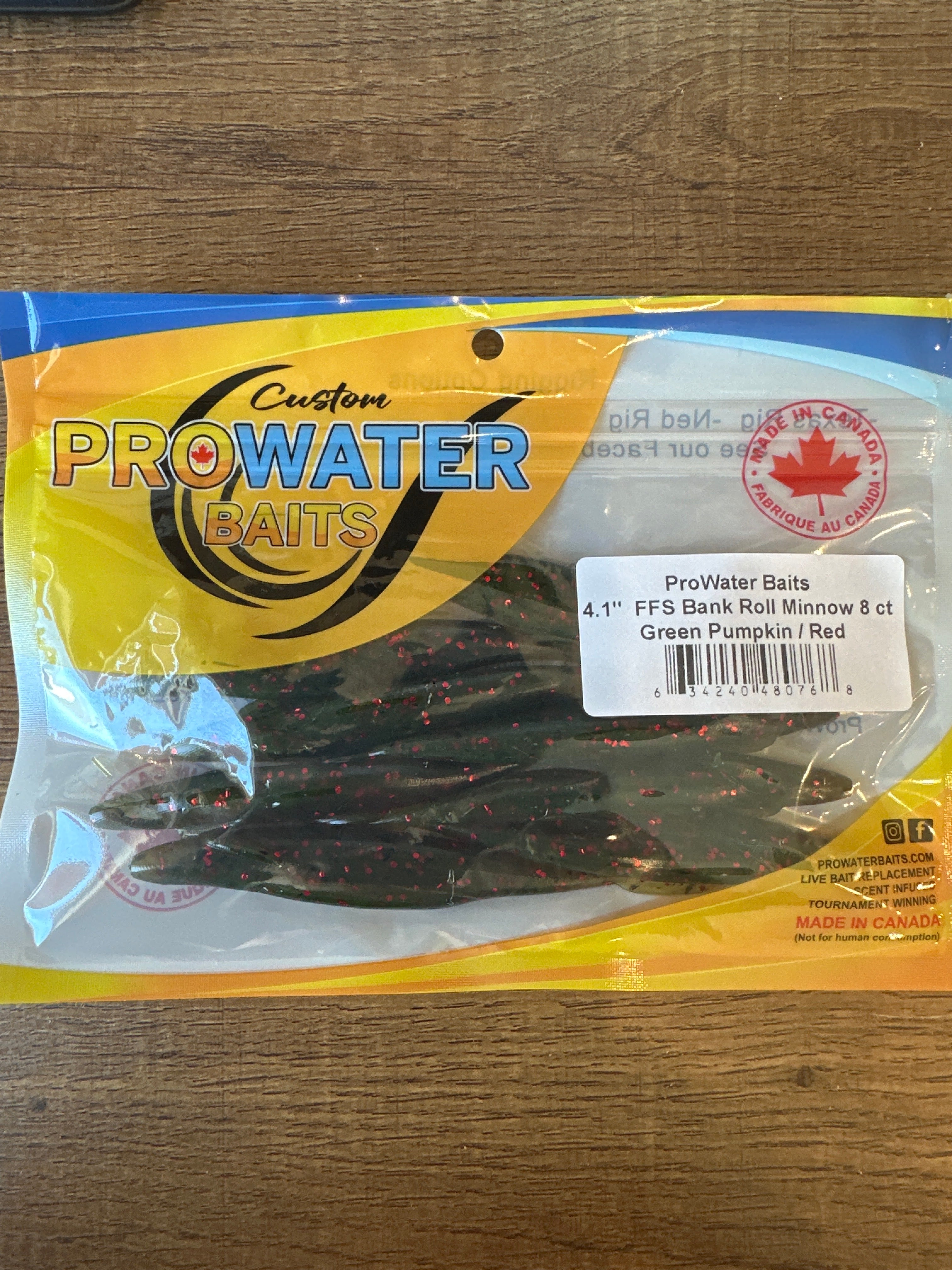 Pro Water Baits FFS Bank Roll Minnow 4.1” 8pcs