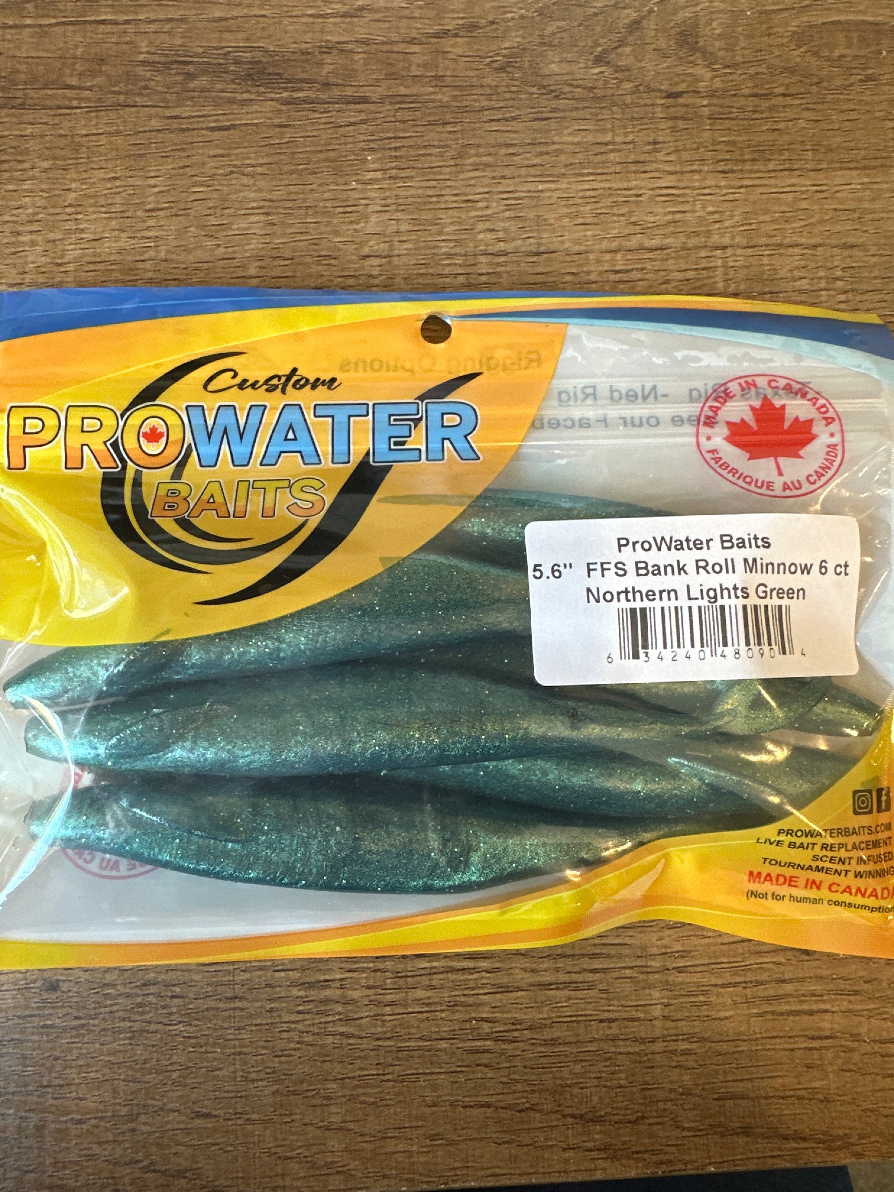 Pro Water Baits FFS Bank Roll Minnow 5.6” 6pcs