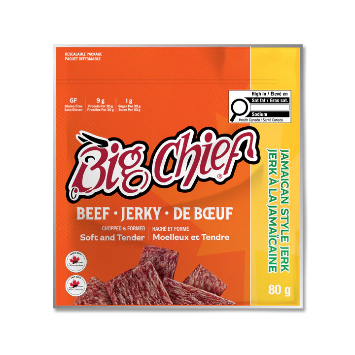 Big Chief Beef Jerky 80g