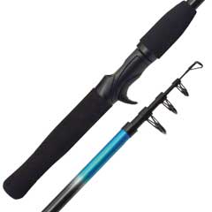 Emery Telescopic Spincast Rod 6'