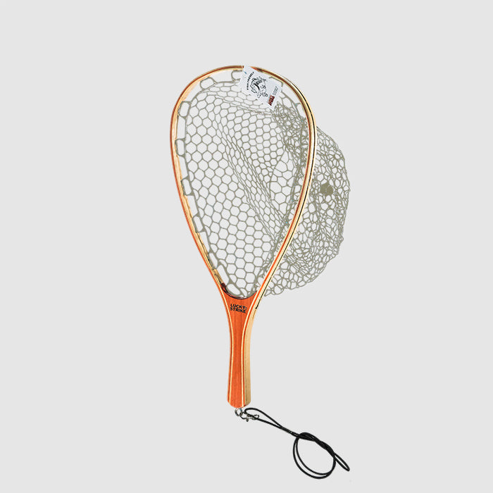 Lucky Strike Wooden Trout Net
