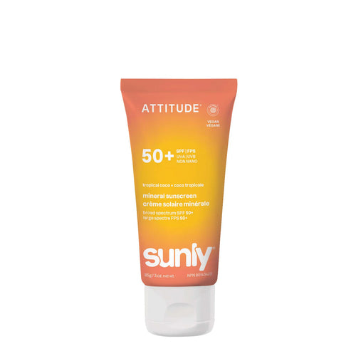 Attitude Sunly Mineral Sunscreen Lotion 50SPF