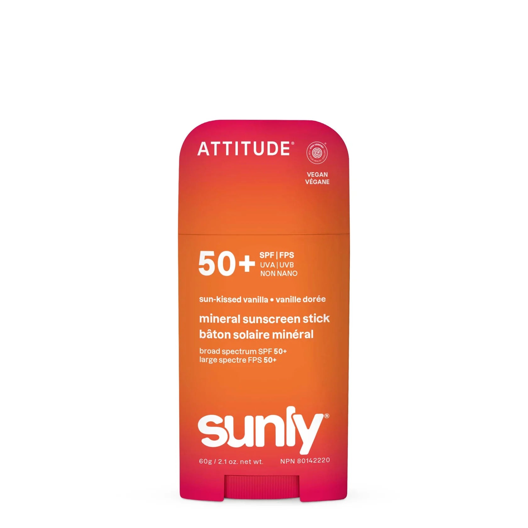Attitude Sunly Mineral Sunscreen Stick 50SPF