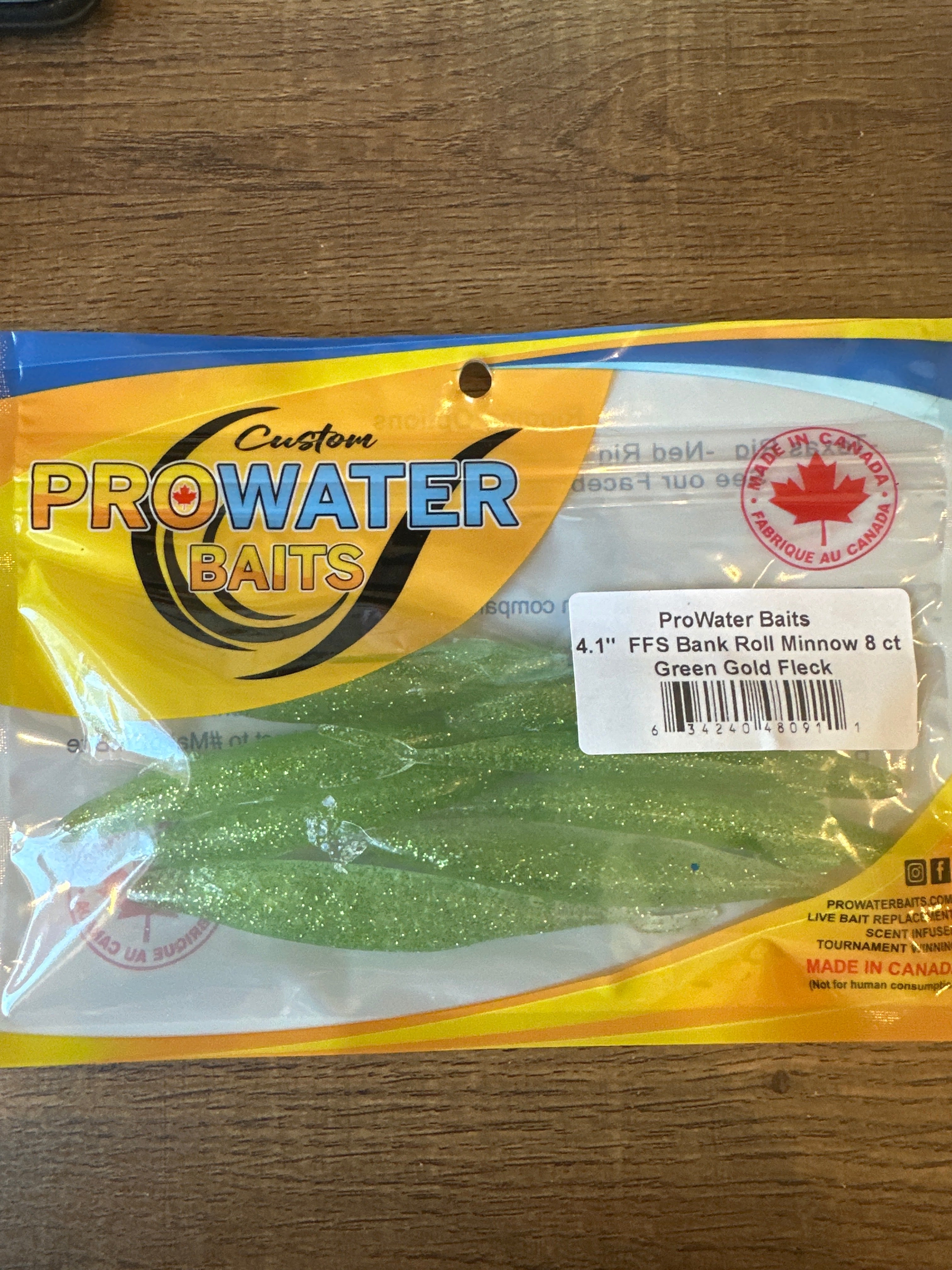 Pro Water Baits FFS Bank Roll Minnow 4.1” 8pcs