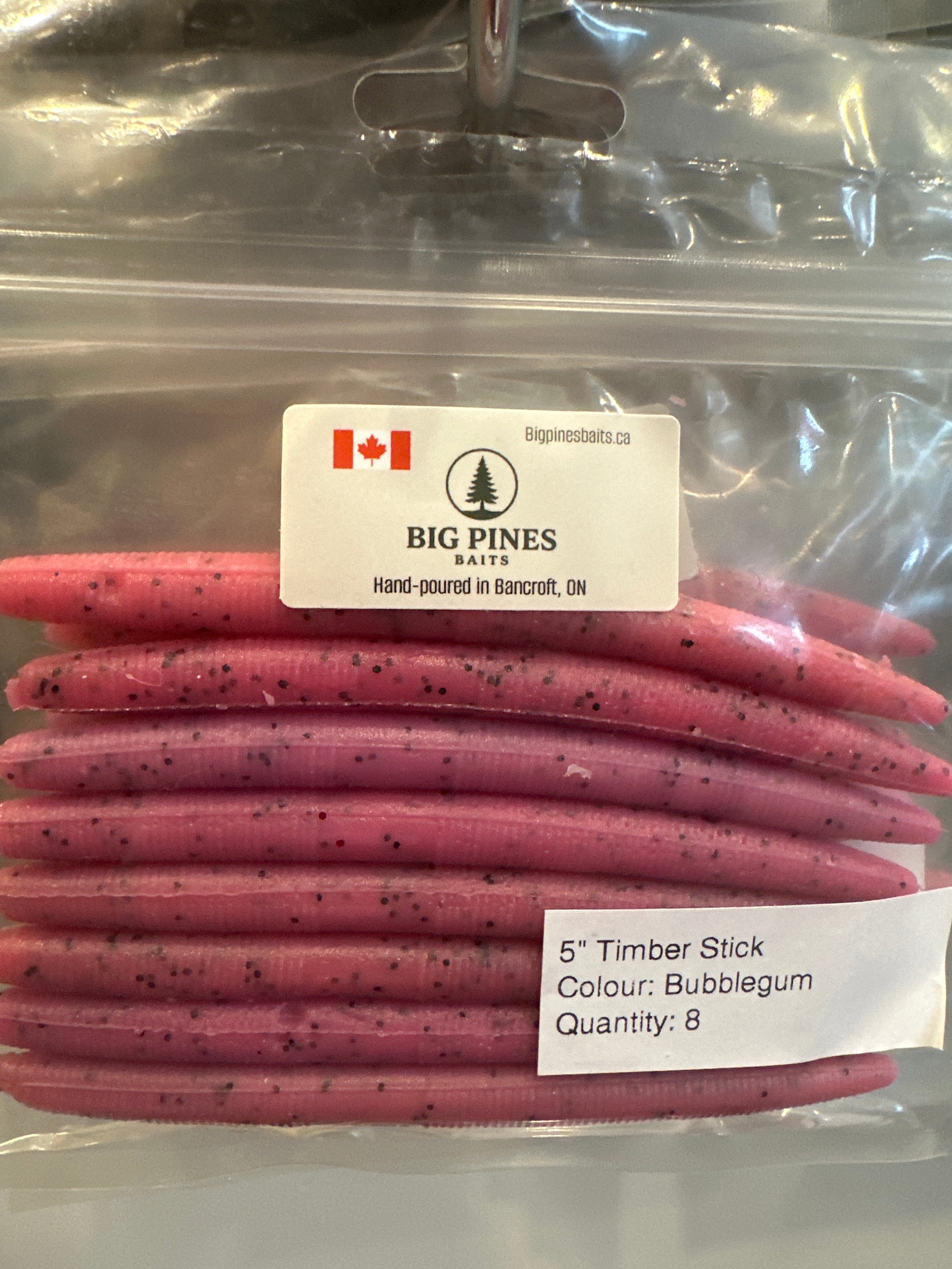 Big Pines Baits Timber Sticks 5” 8pcs