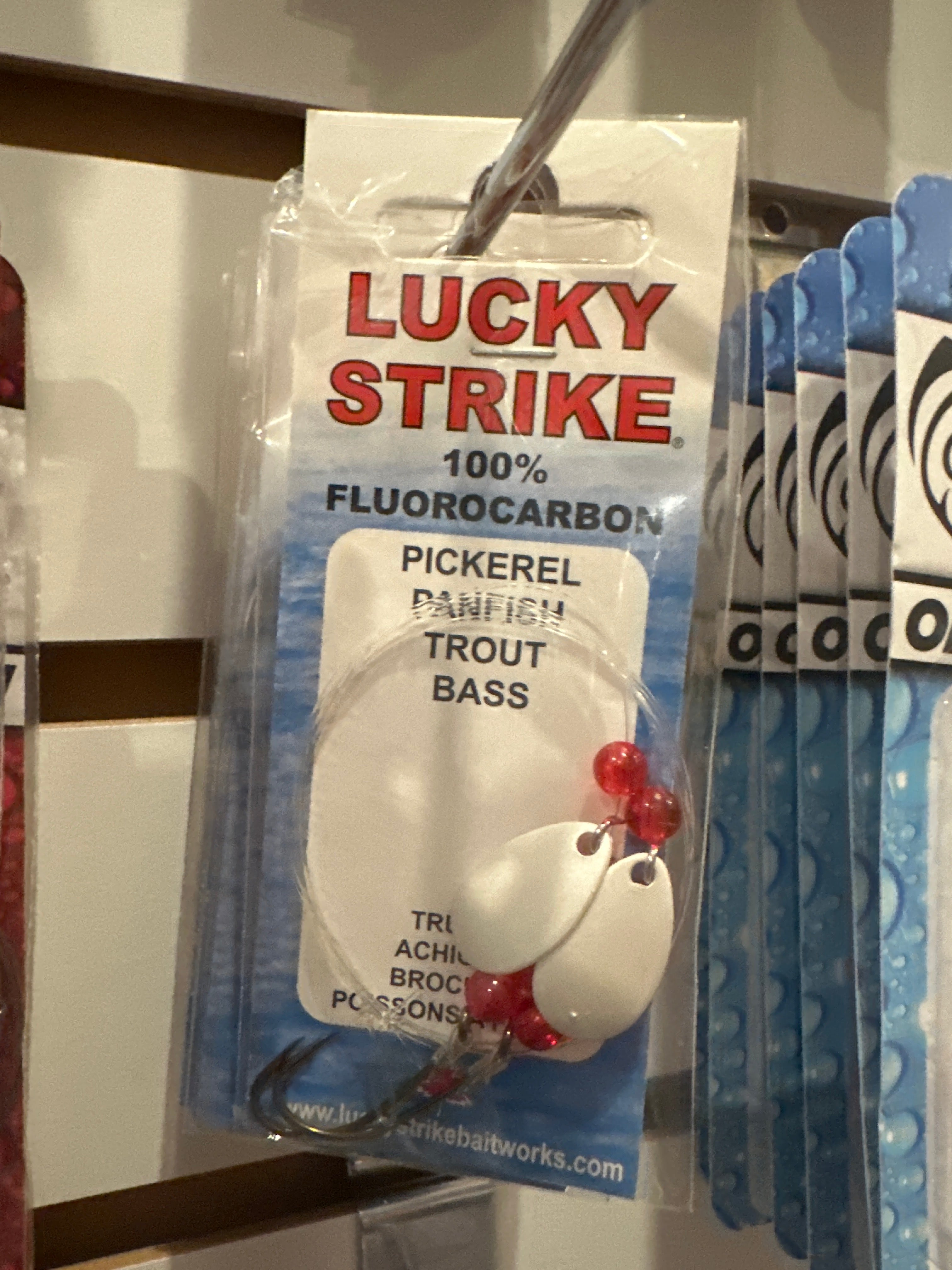 Lucky Strike Fluorocarbon Rig 2pcs