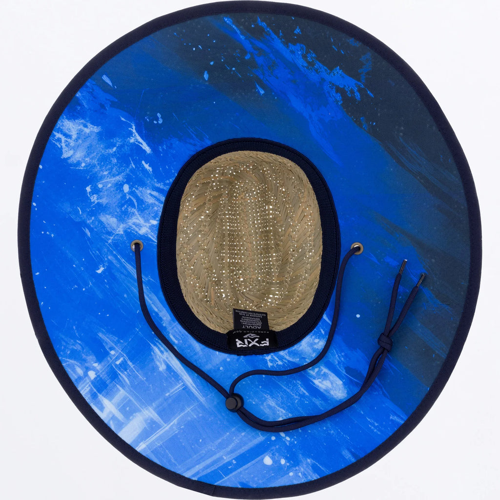 FXR Straw Hat Navy Swell Adult