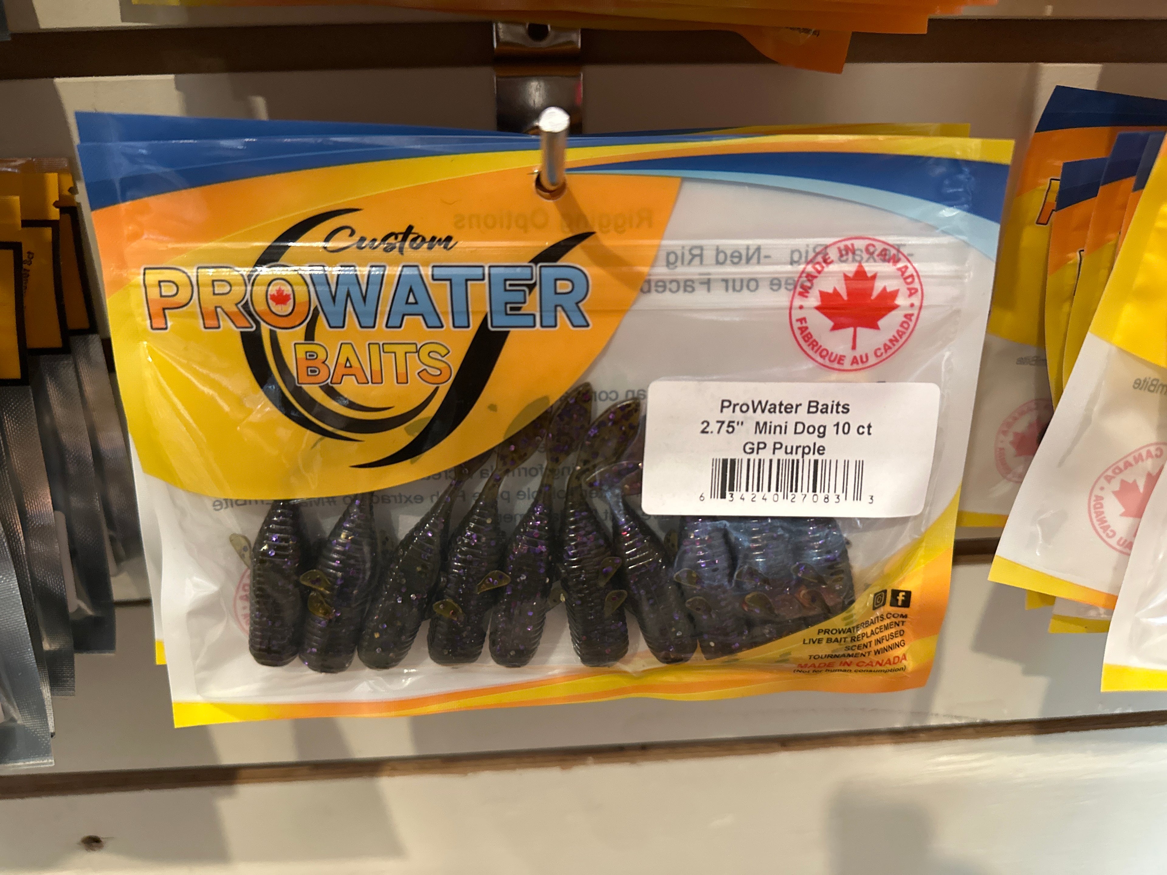 Pro Water Baits Mini Dog 2.75” 10pcs