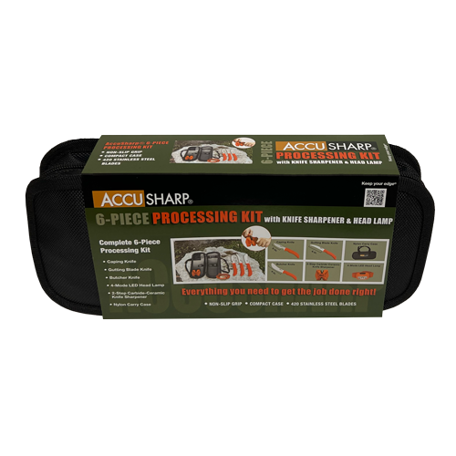 AccuSharp 6 Piece Processing Kit