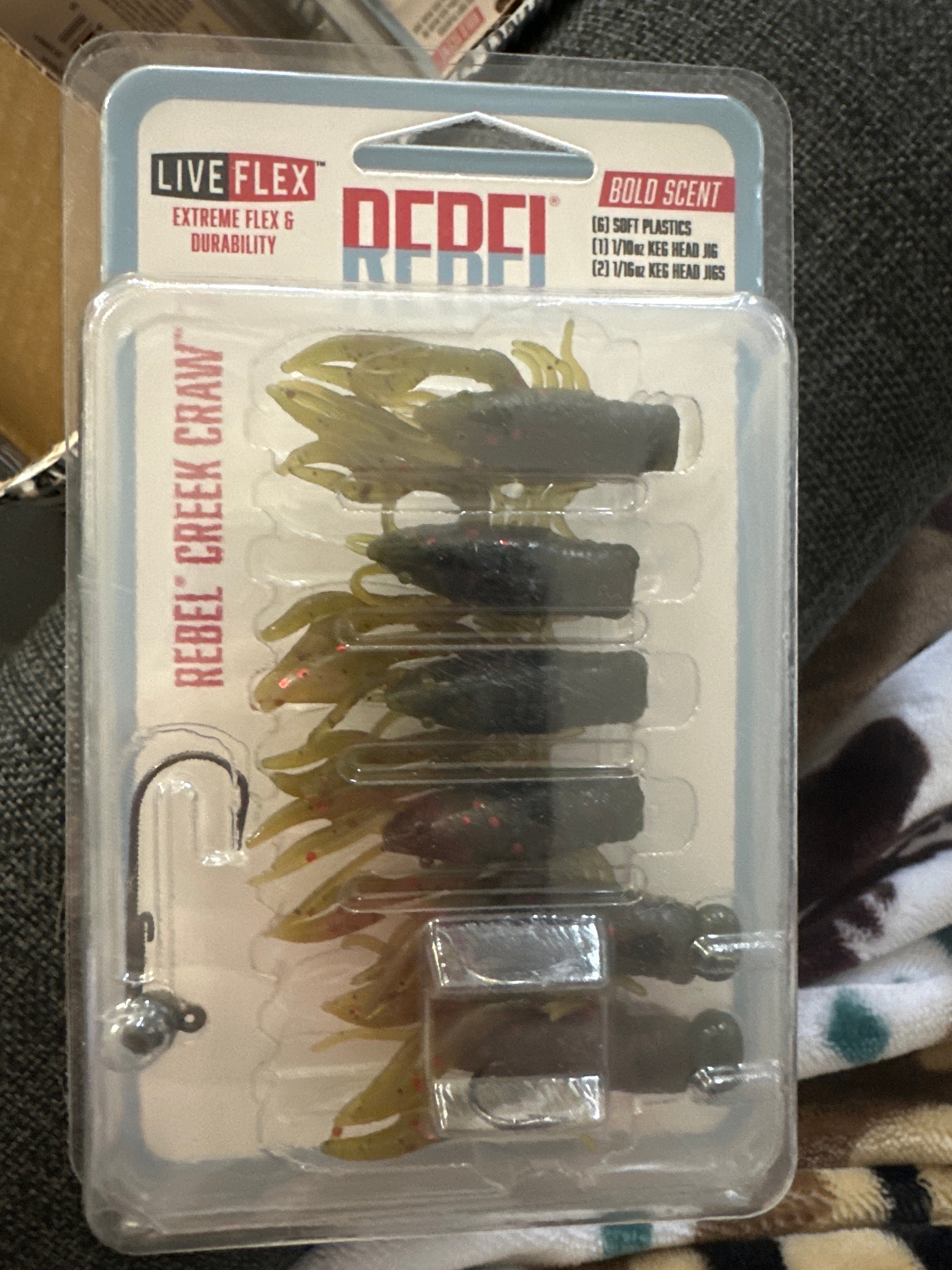 Rebel Creek Craw 6pcs