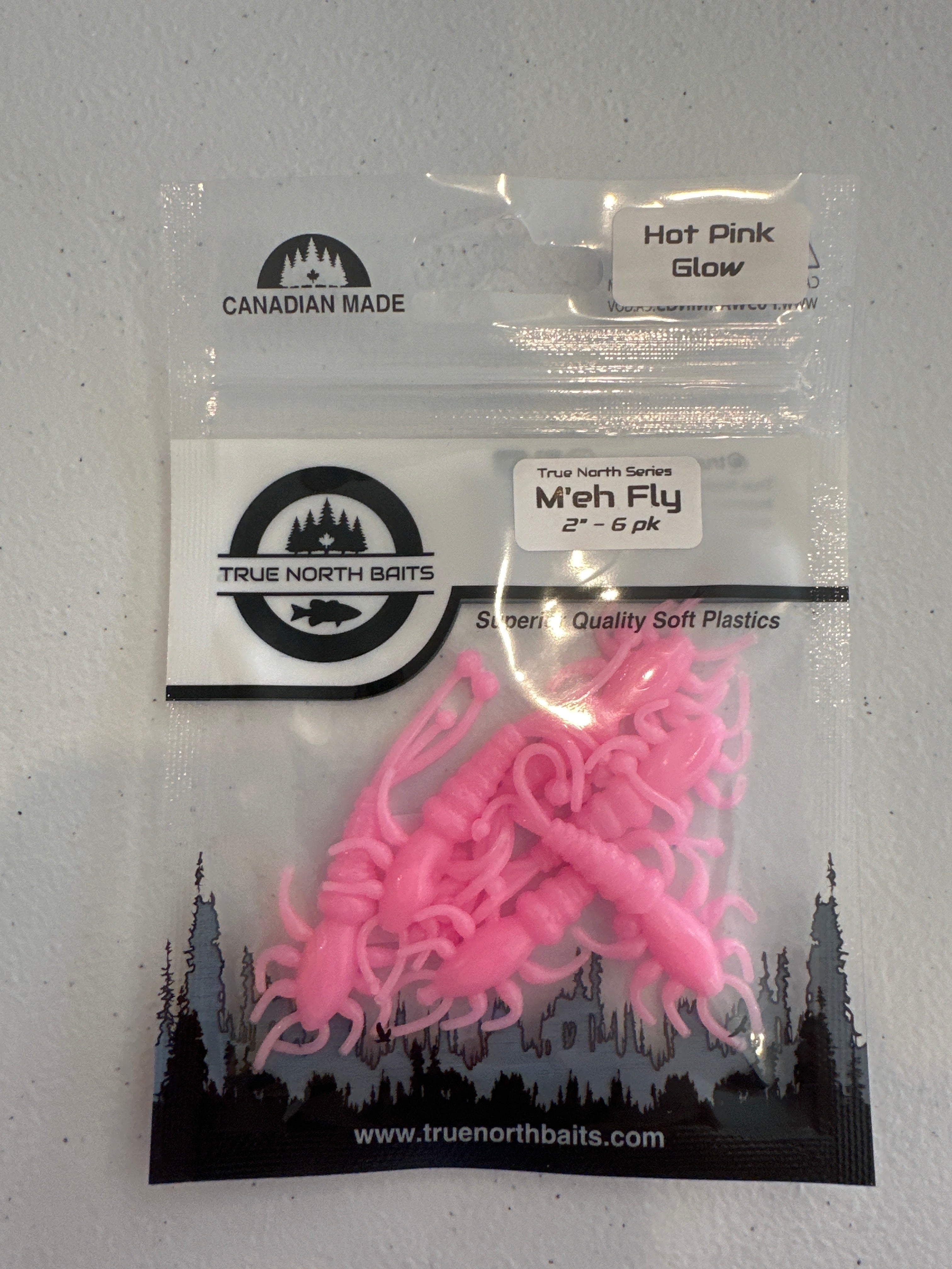 True North Baits M’eh Fly 2” 6pc