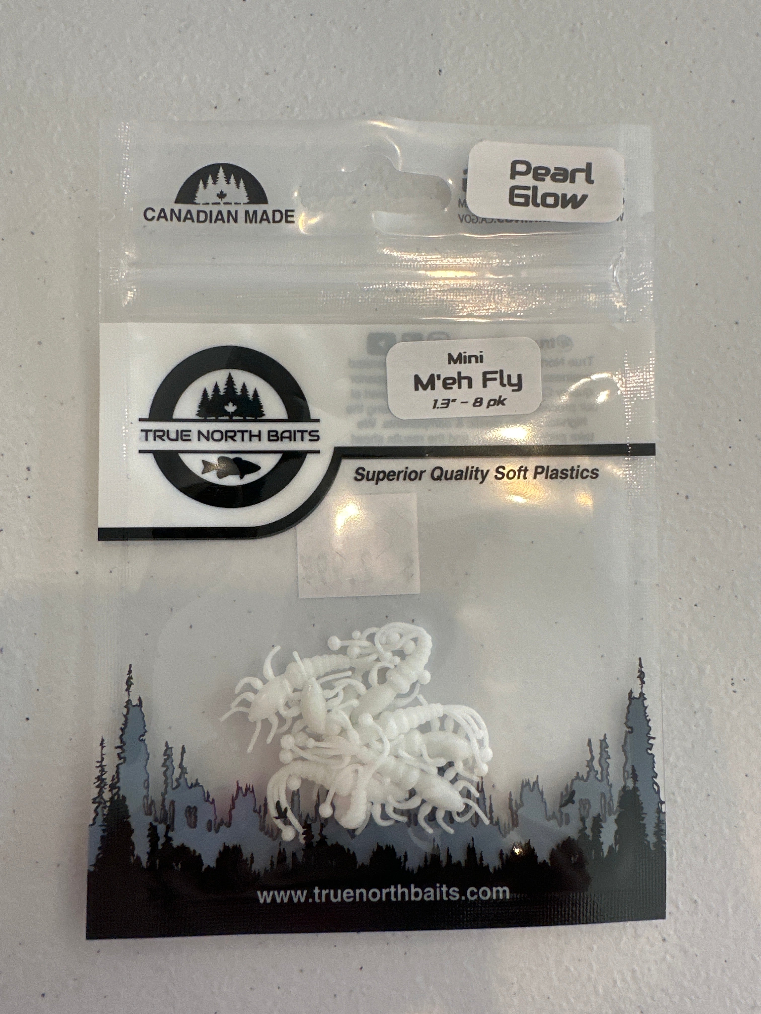 True North Baits Mini M’eh Fly 1.3” 8pcs