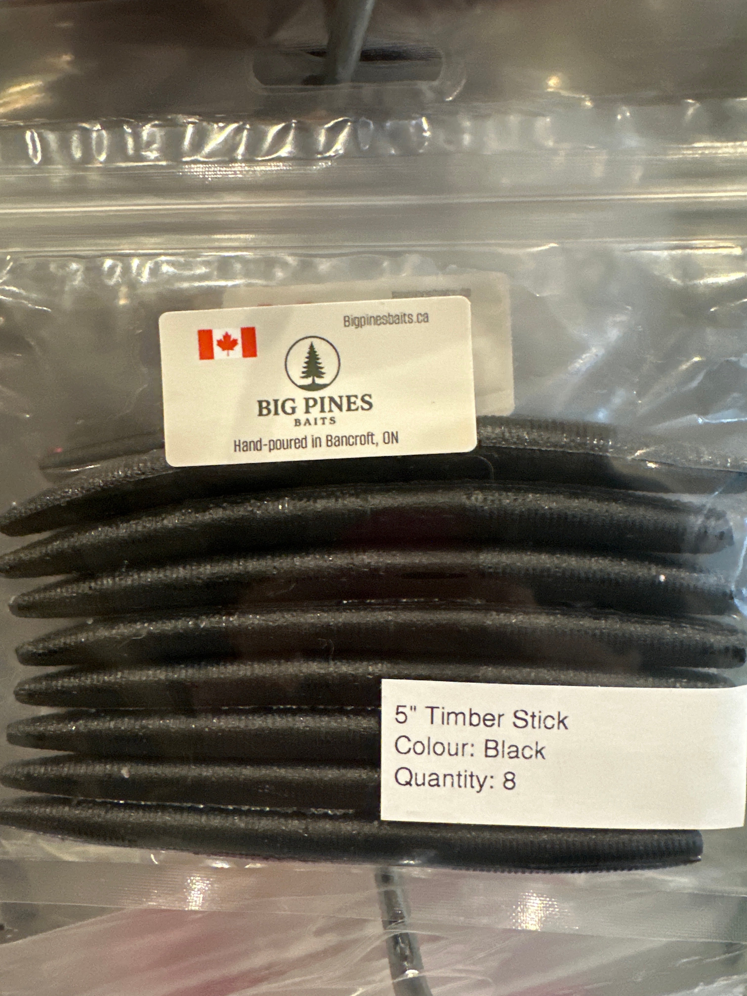 Big Pines Baits Timber Sticks 5” 8pcs