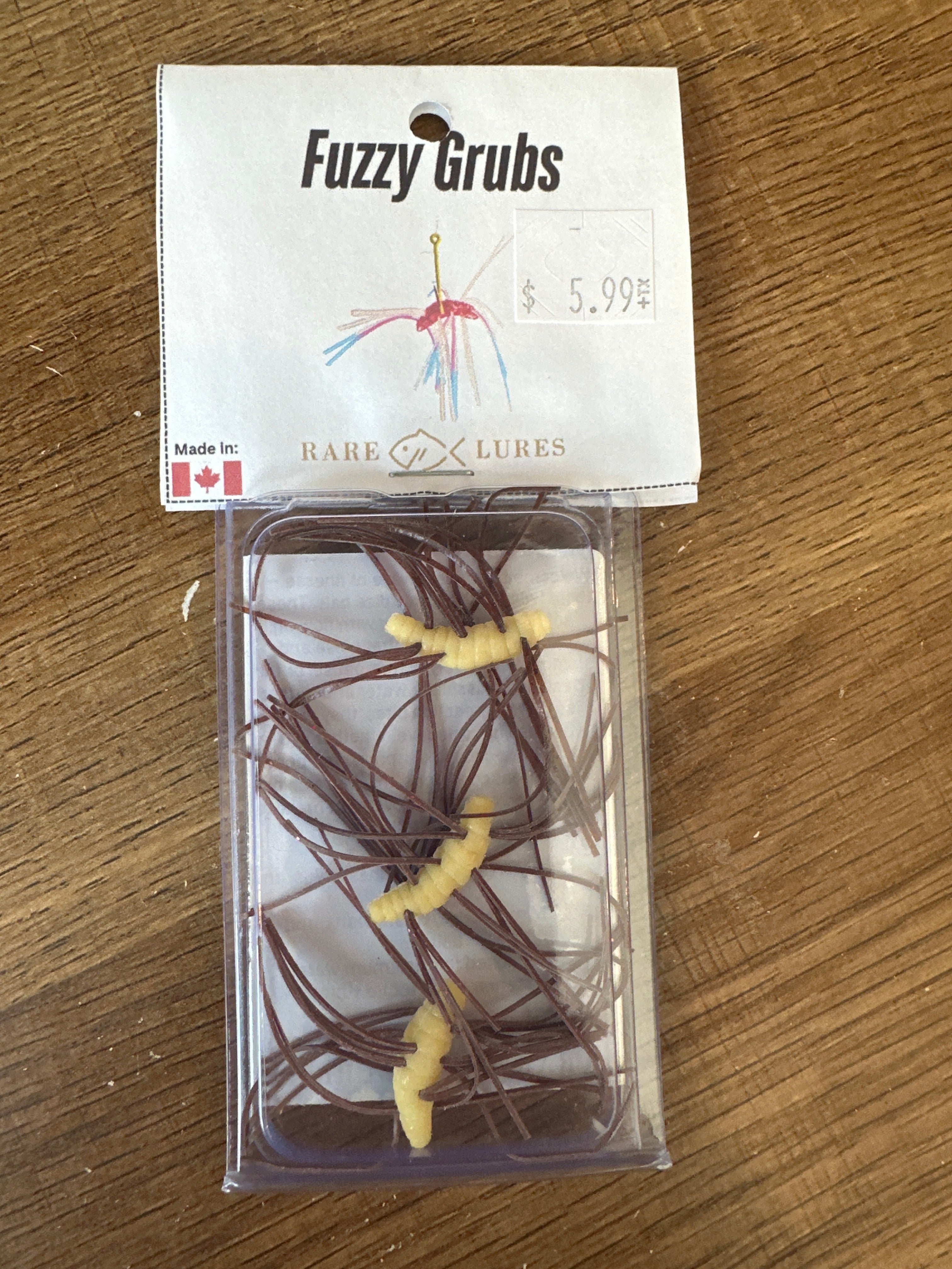 Rare Lures Fuzzy Grub