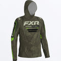 FXR Men's Tournament Air UPF Hoodie Moss