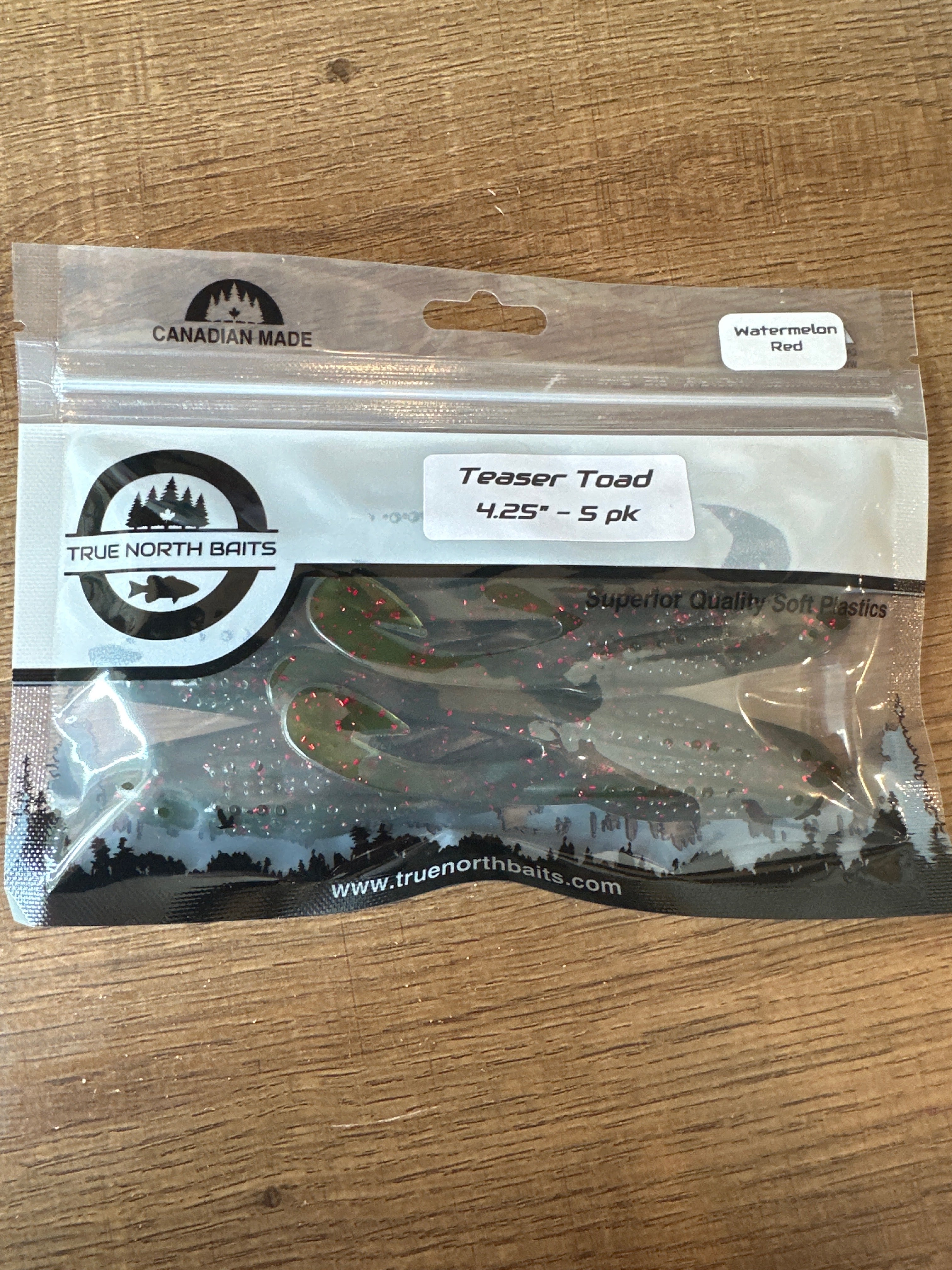 True North Baits Teaser Toads 4.25 5pcs