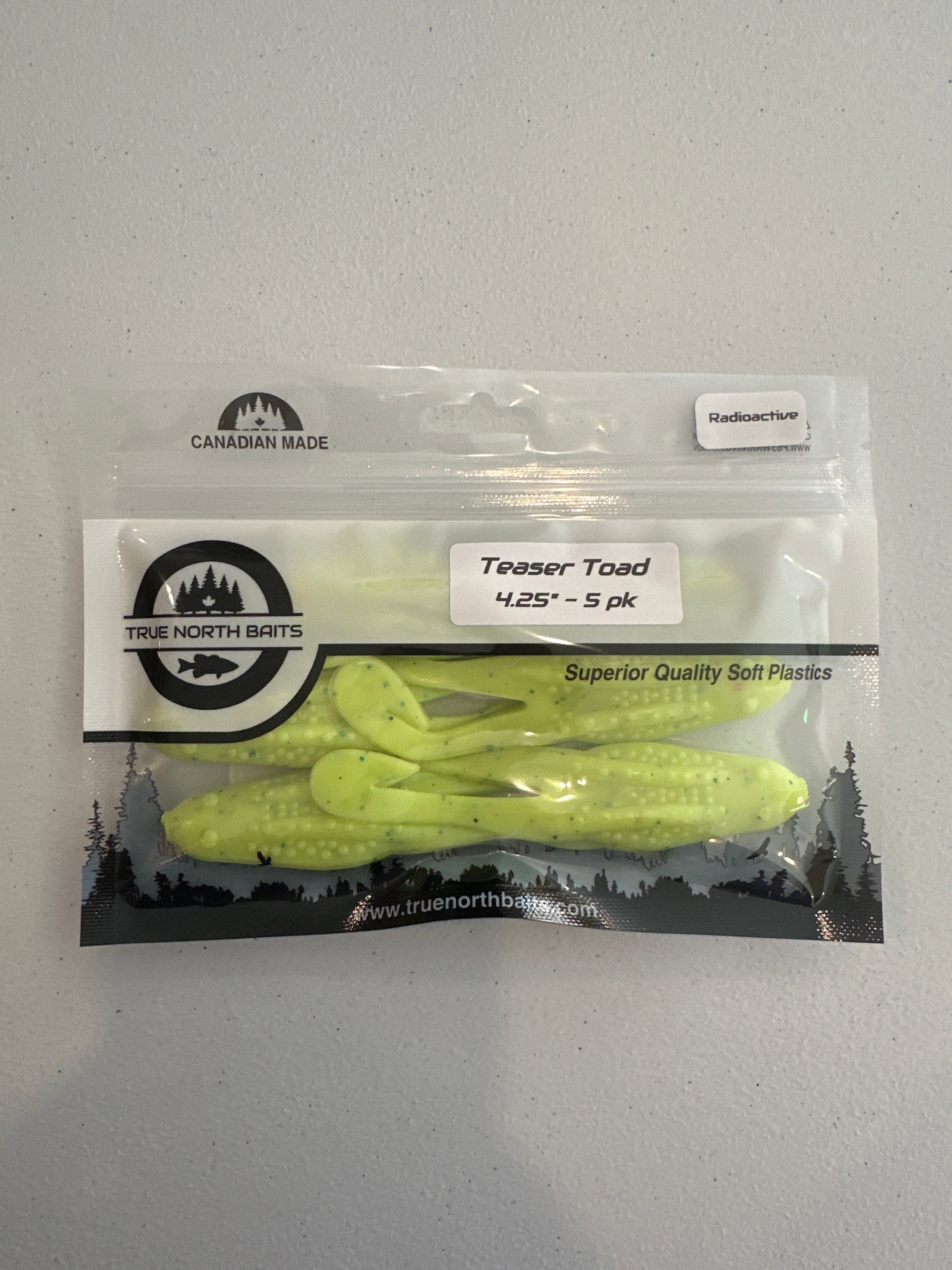 True North Baits Teaser Toads 4.25 5pcs