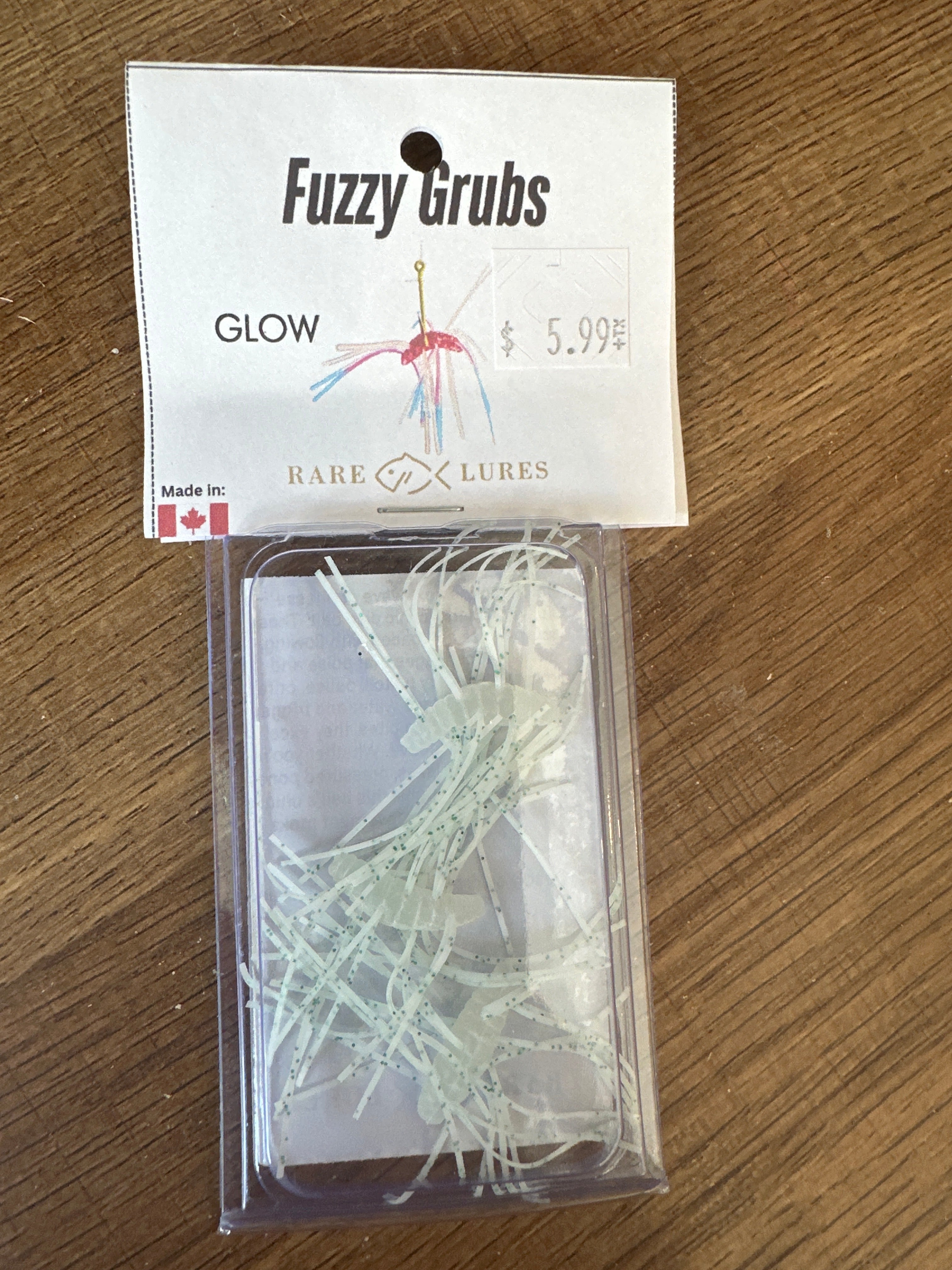 Rare Lures Fuzzy Grub