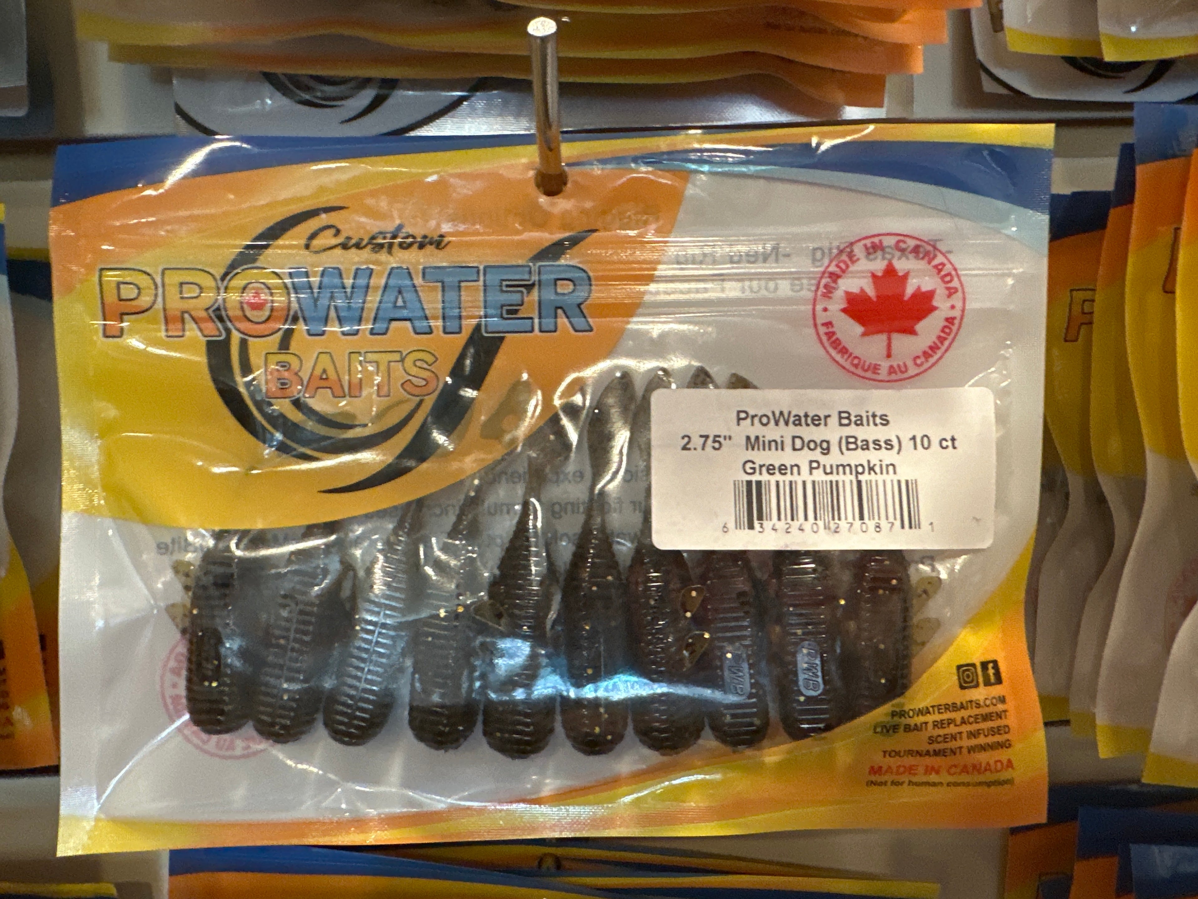 Pro Water Baits Mini Dog 2.75” 10pcs