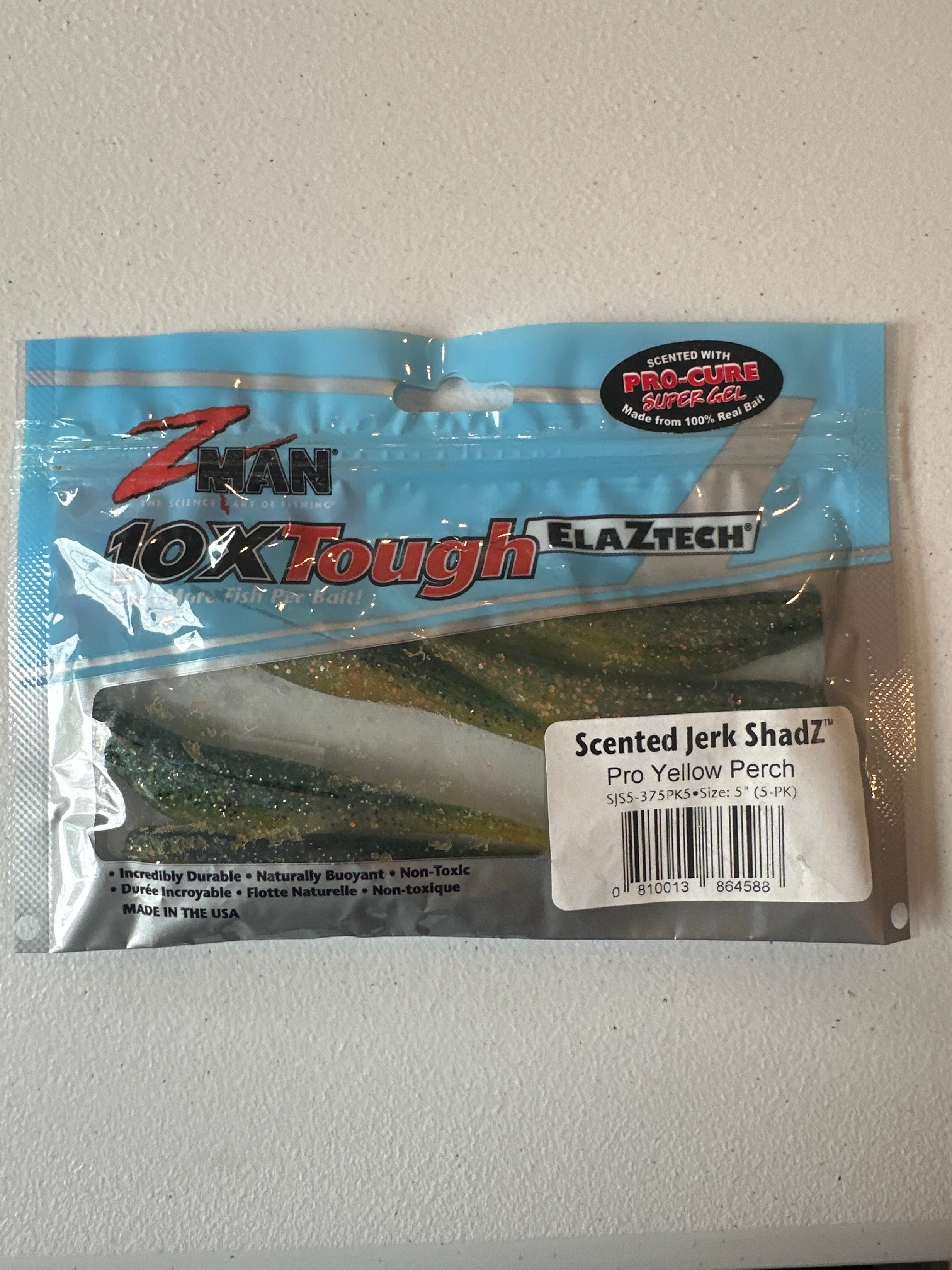 ZMAN Scented Jerk ShadZ 5" 5pcs