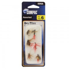 Compac Dry/Wet Flies 6pcs
