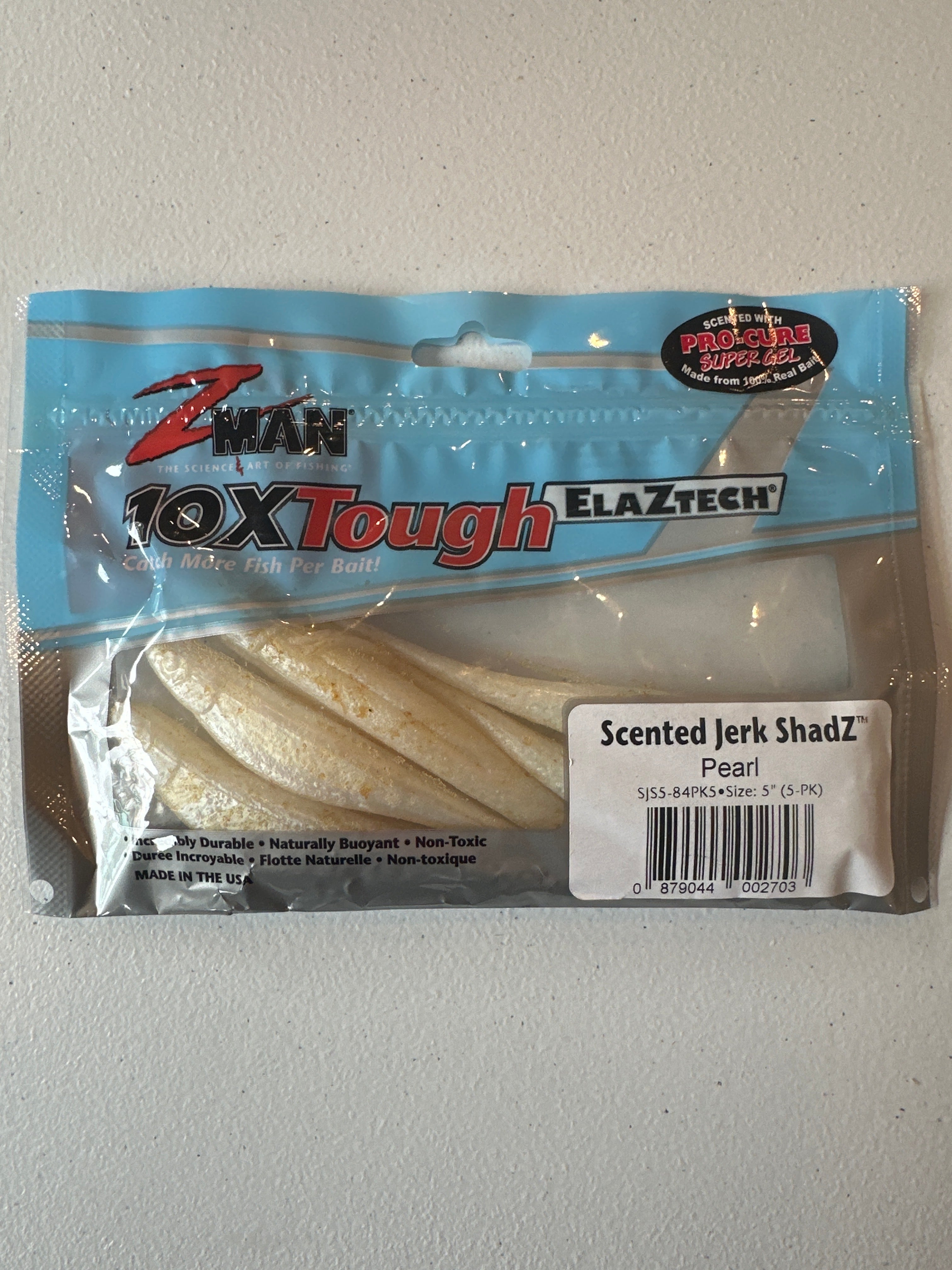 ZMAN Scented Jerk ShadZ 5" 5pcs