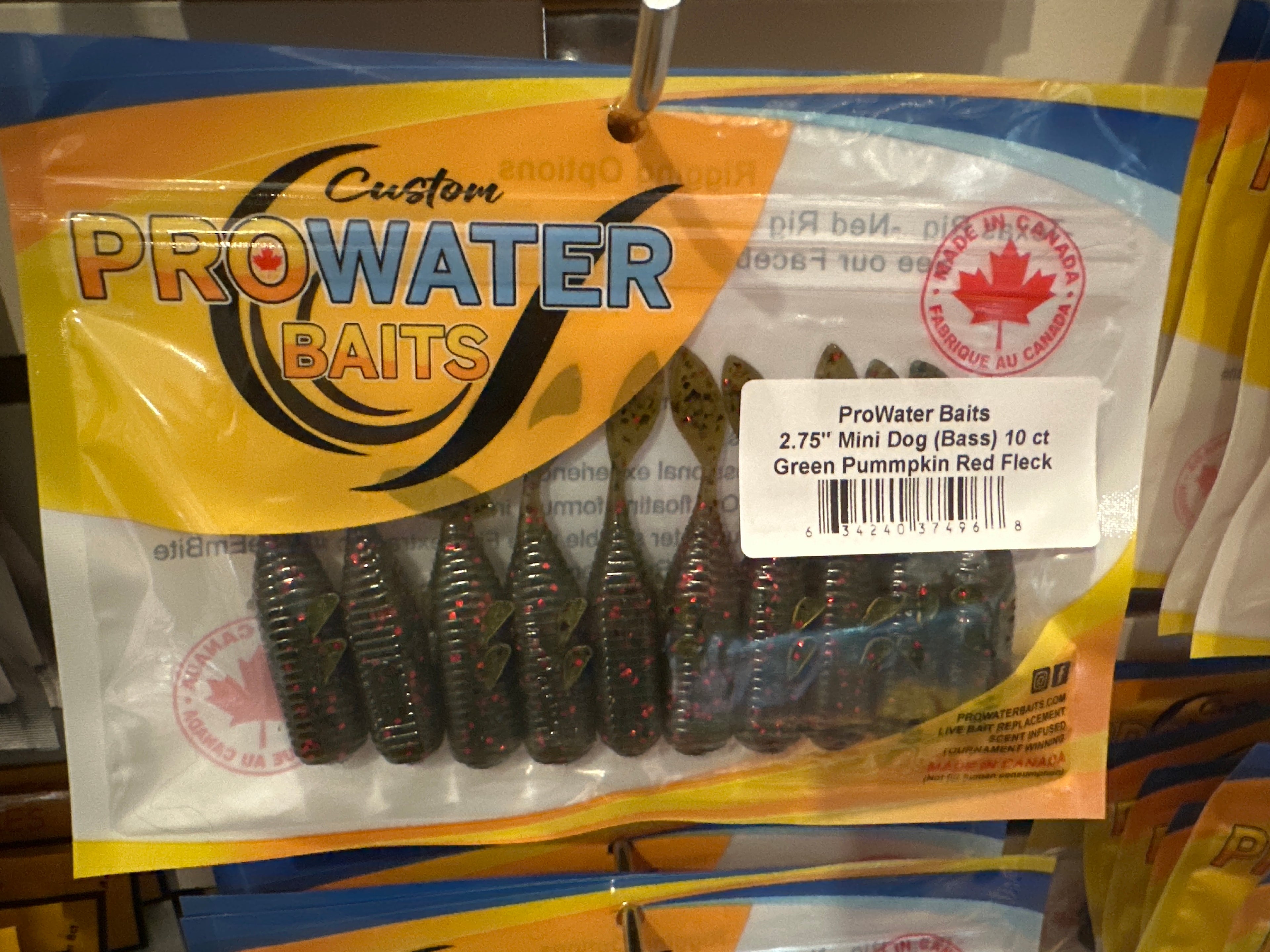 Pro Water Baits Mini Dog 2.75” 10pcs