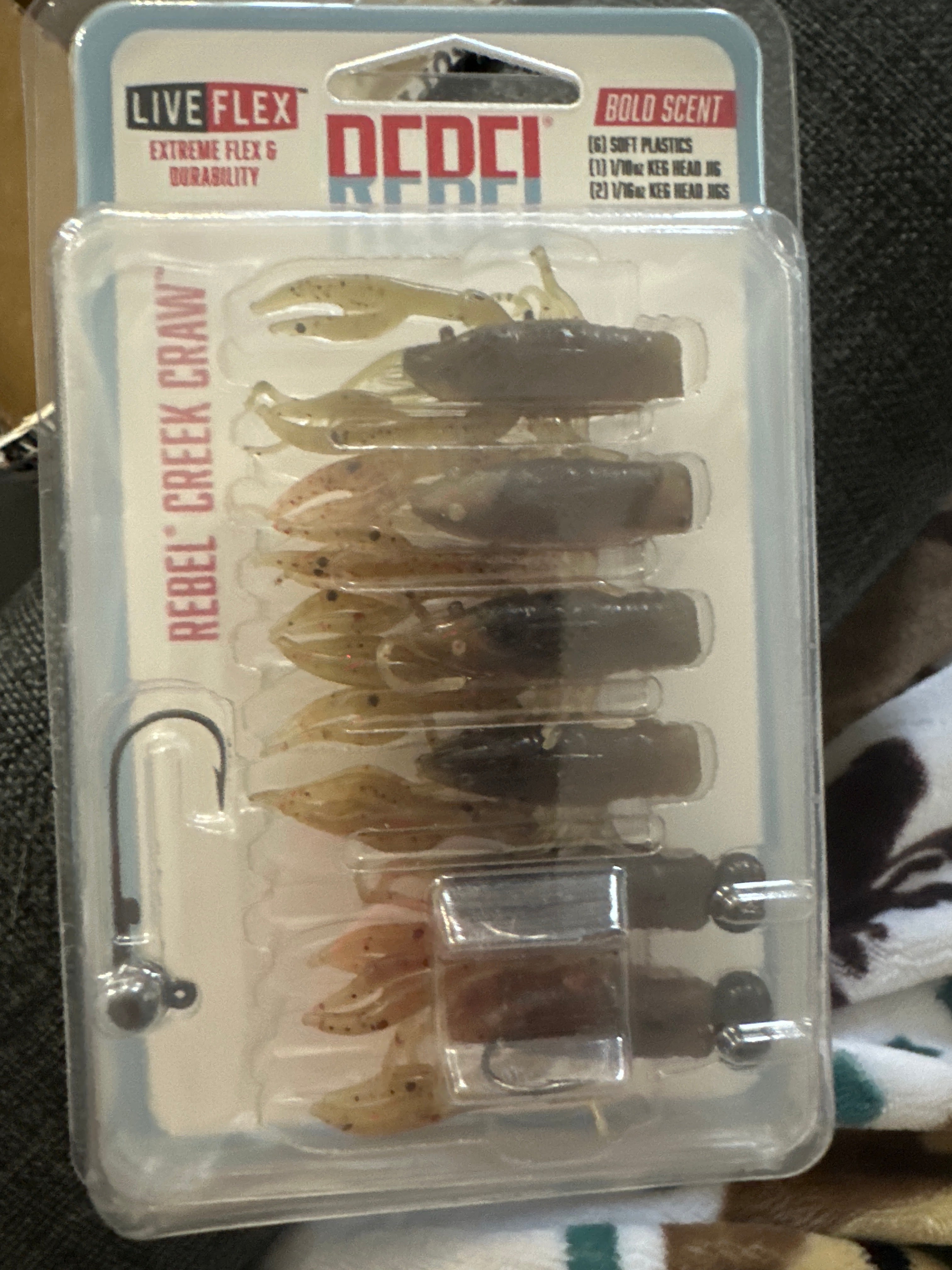 Rebel Creek Craw 6pcs