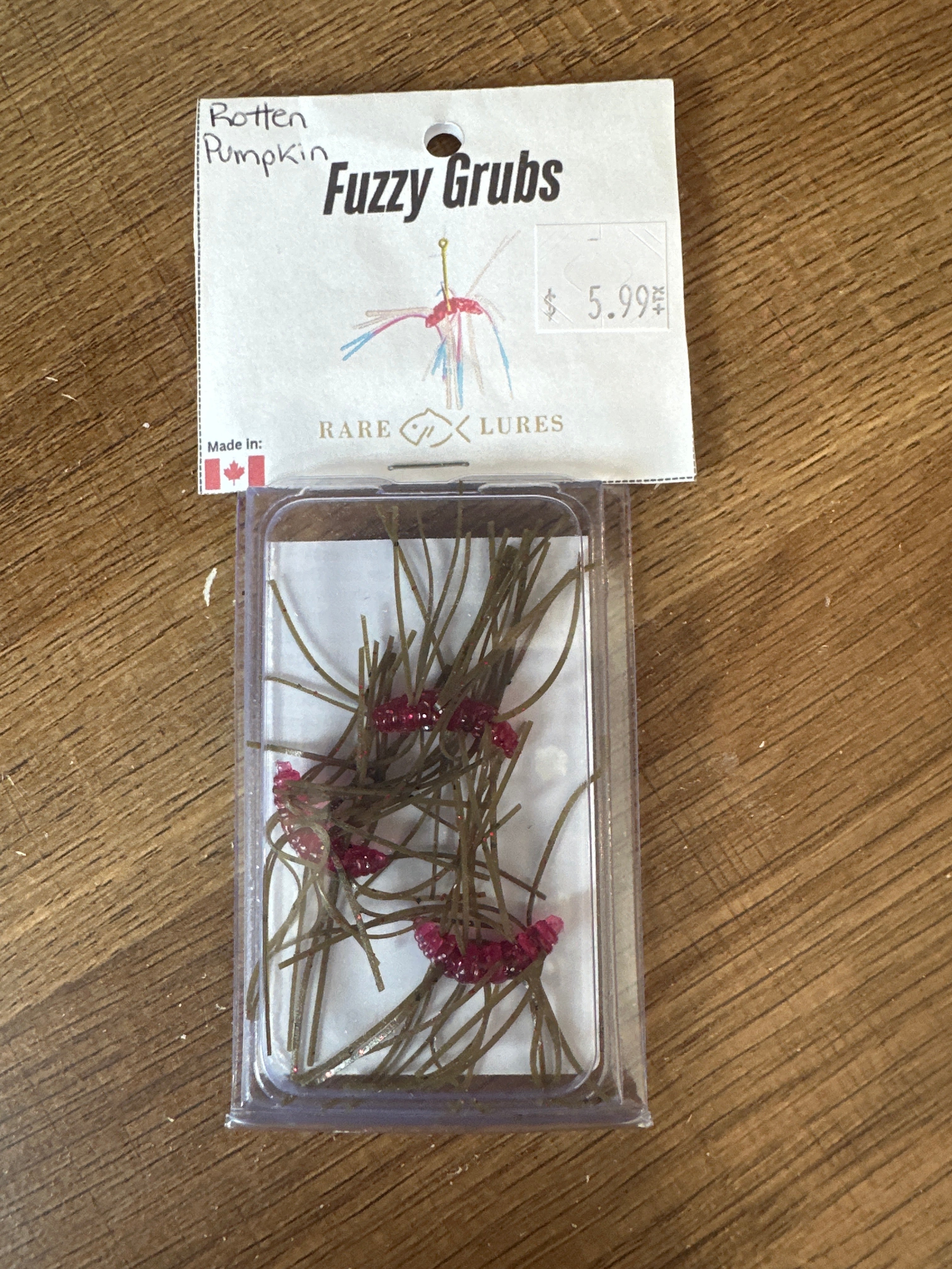 Rare Lures Fuzzy Grub
