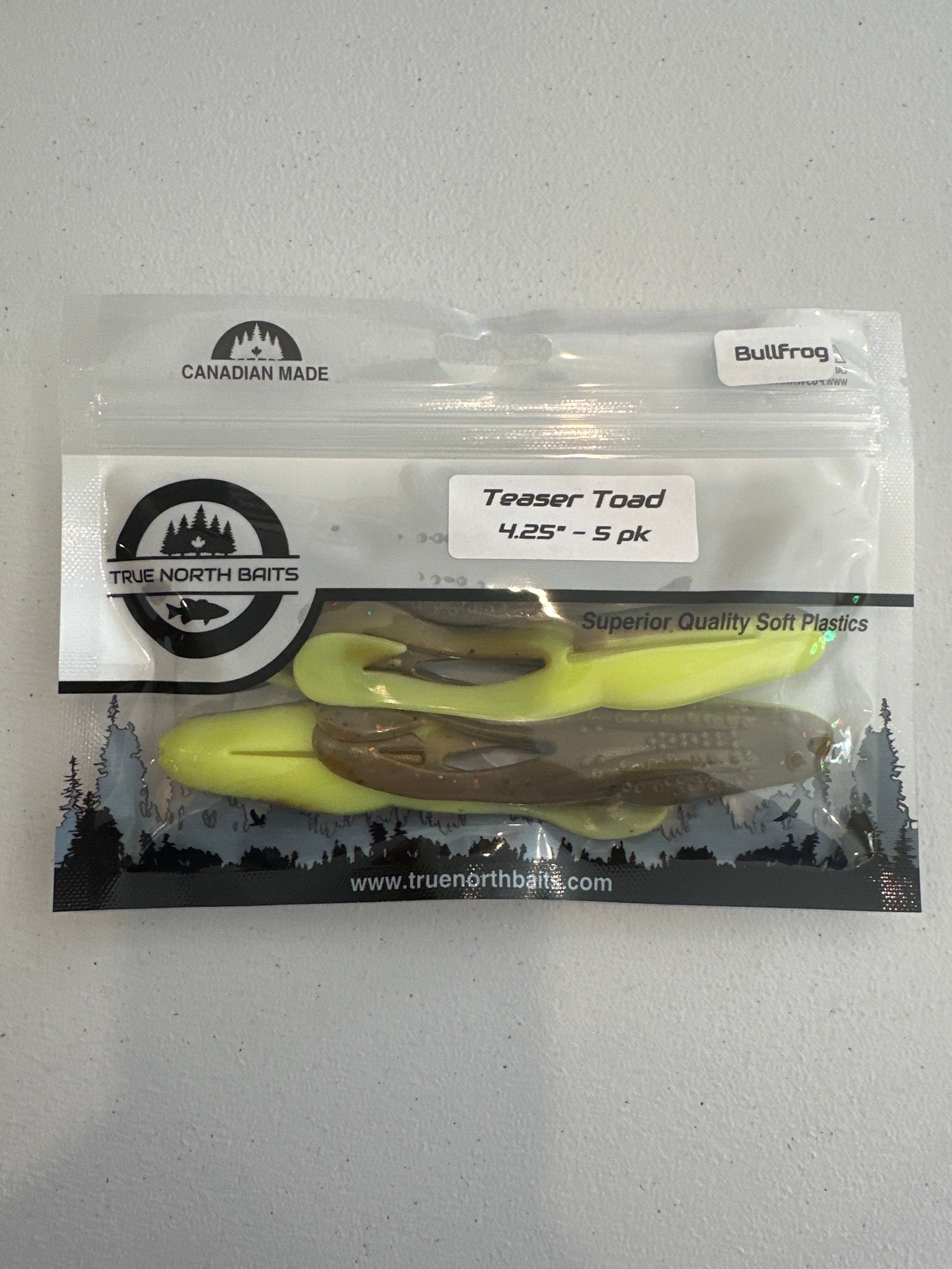 True North Baits Teaser Toads 4.25 5pcs