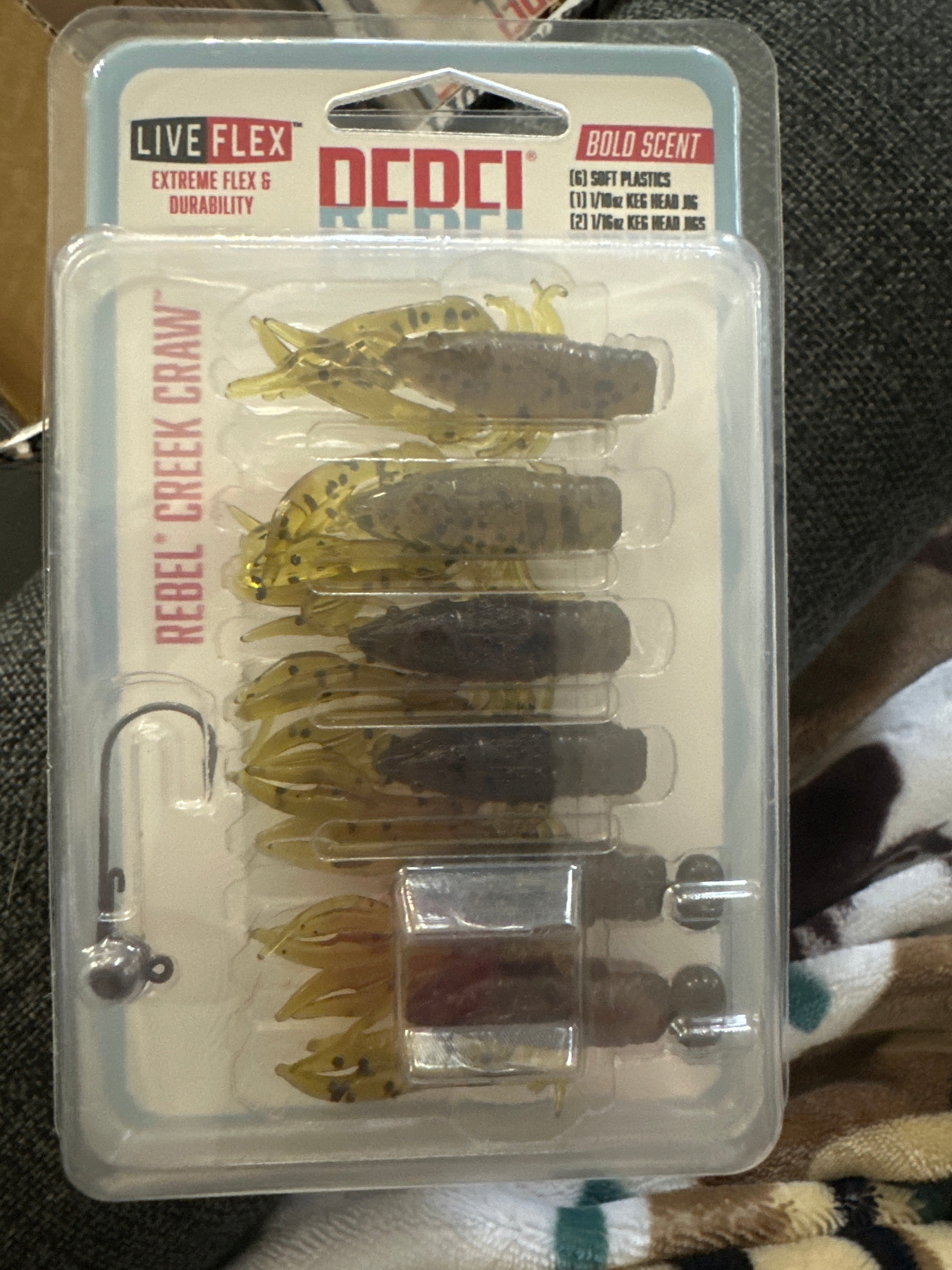 Rebel Creek Craw 6pcs