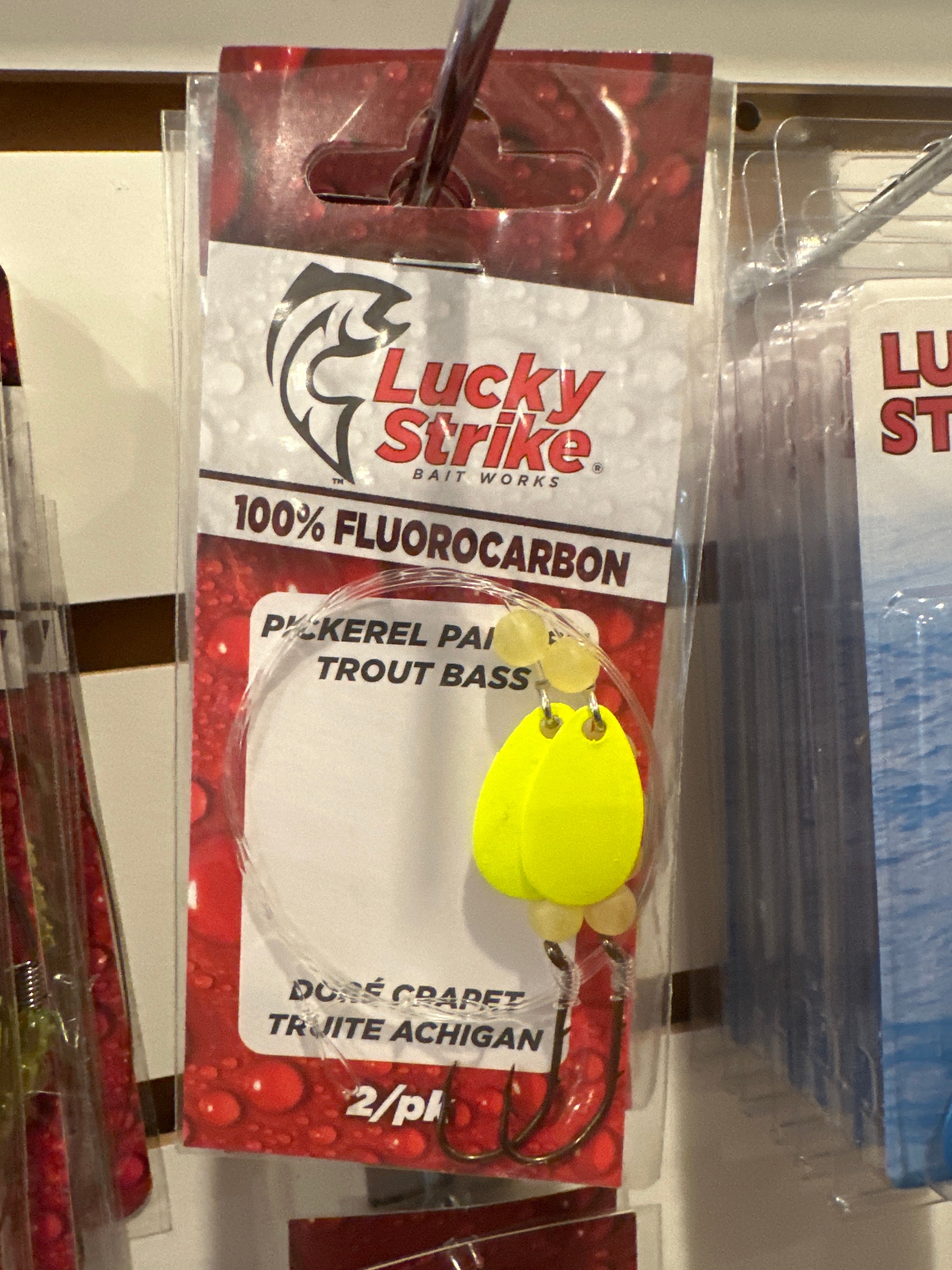 Lucky Strike Fluorocarbon Rig 2pcs