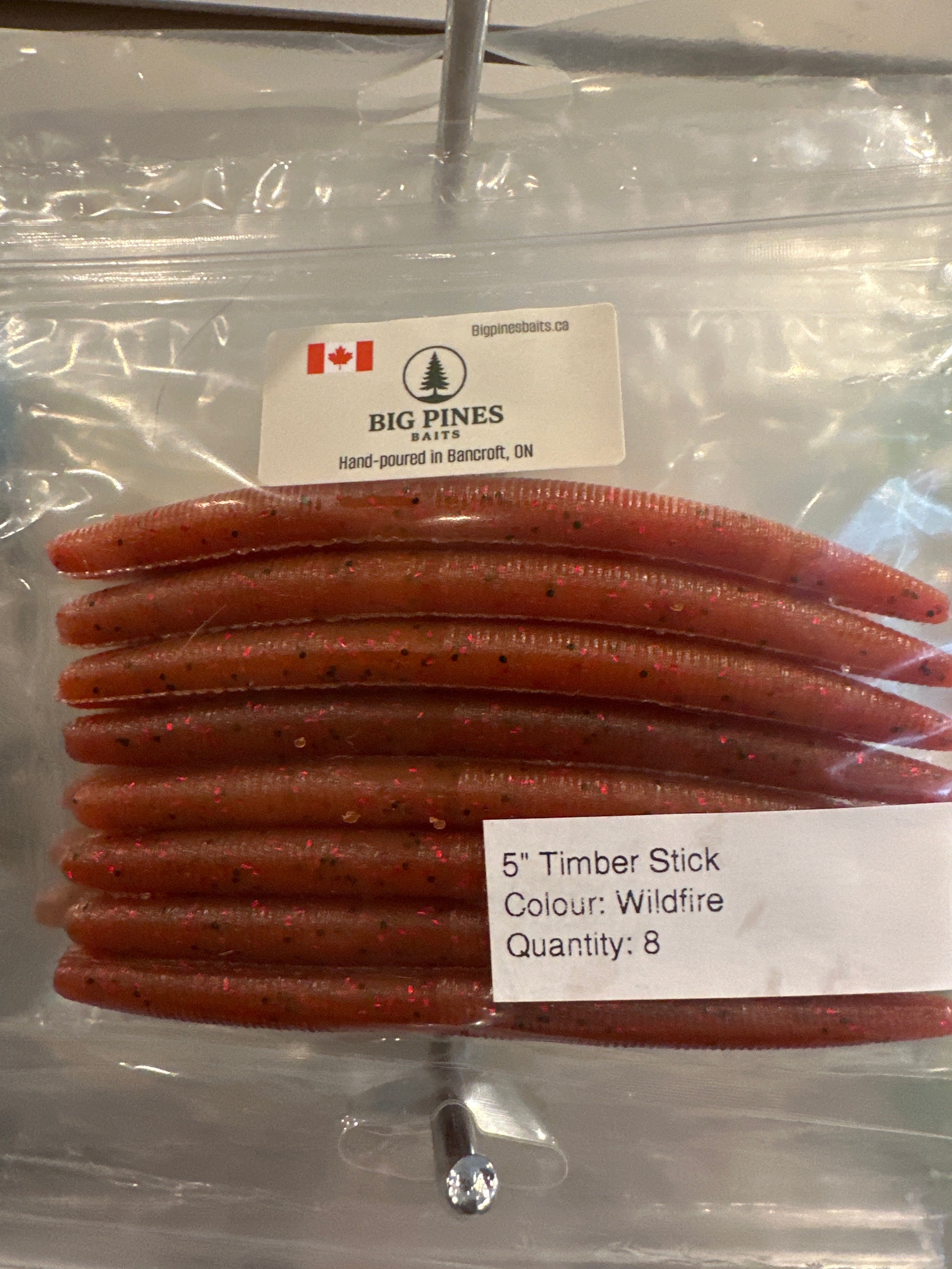 Big Pines Baits Timber Sticks 5” 8pcs