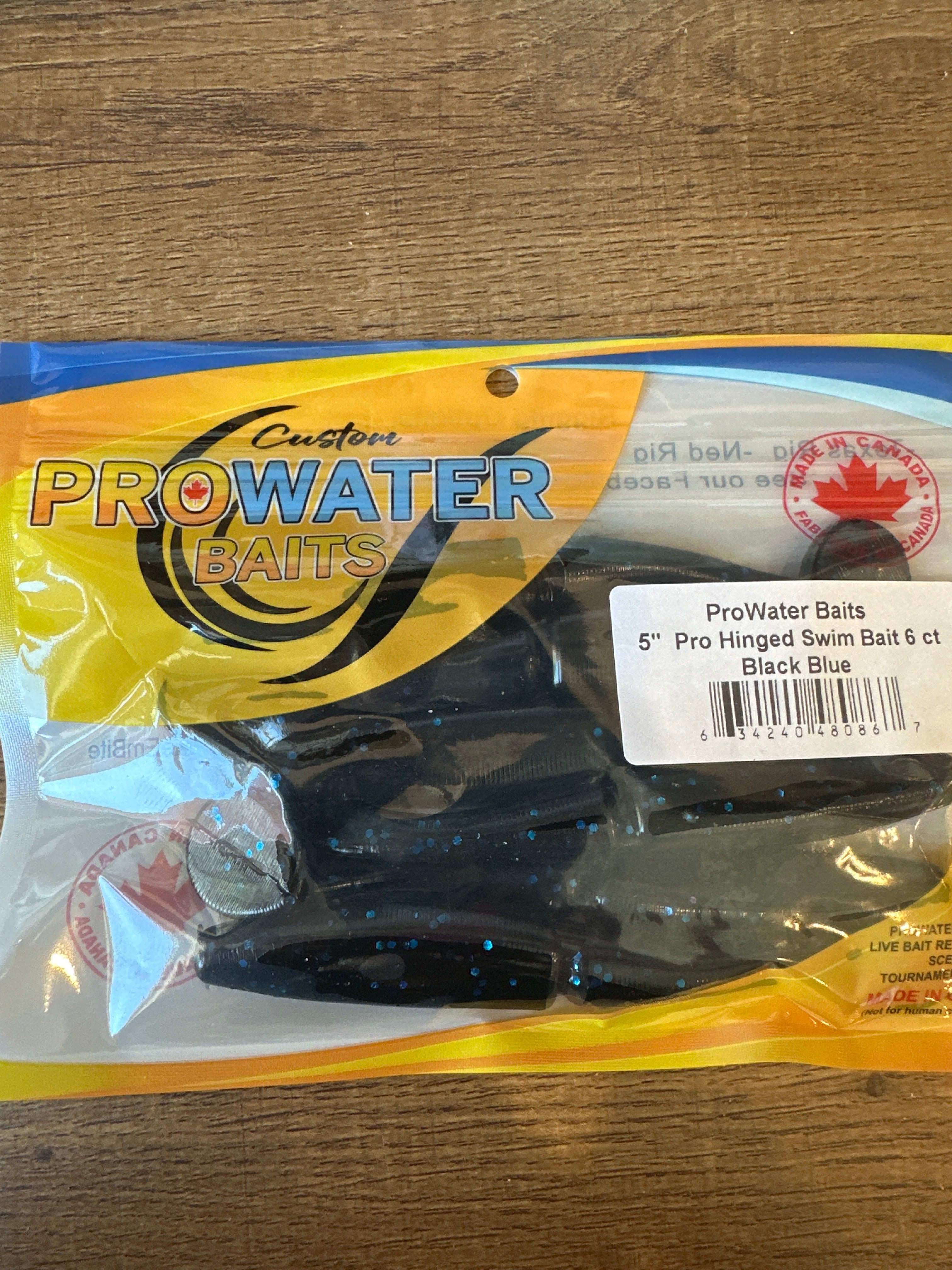 Pro Water Baits Pro Hinged Swim Bait 5” 6pcs